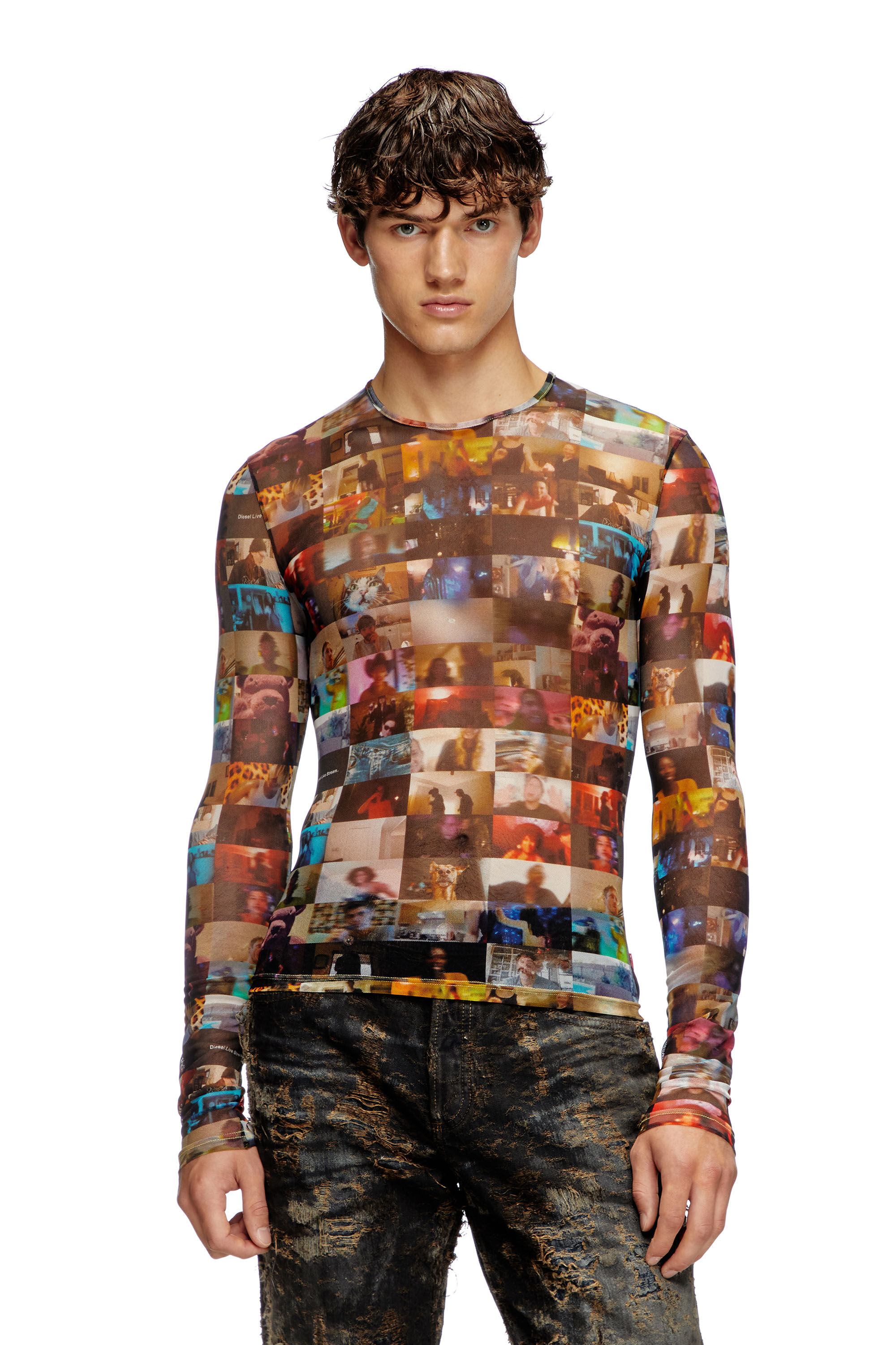 Buy Soho Graphic Heavyweight Short Sleeve Crew Neck T-Shirt