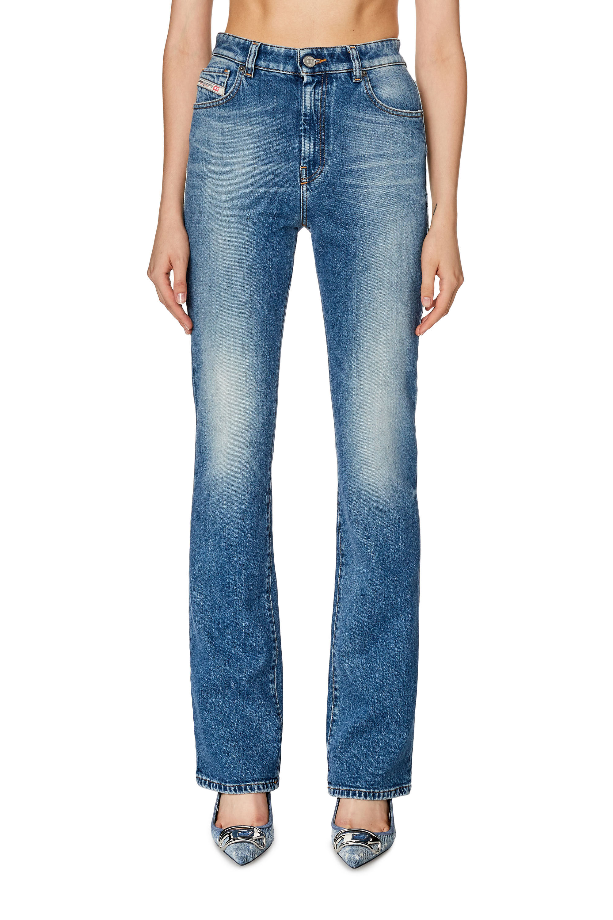 Diesel - Bootcut and Flare Jeans 2003 D-Escription 007P9, Azul medio - Image 3