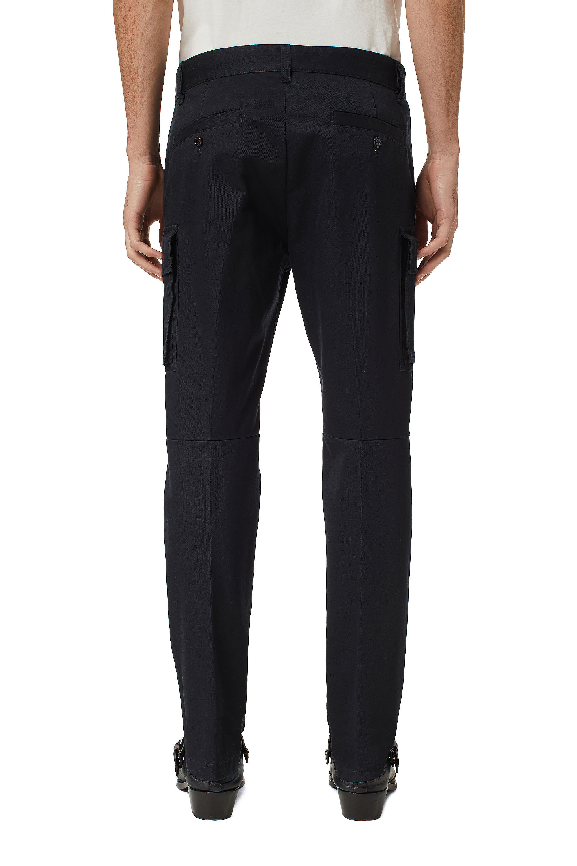 ANCELLM P/DAMAGE DENIM STRAIGHT 5P PANTS – unexpected store