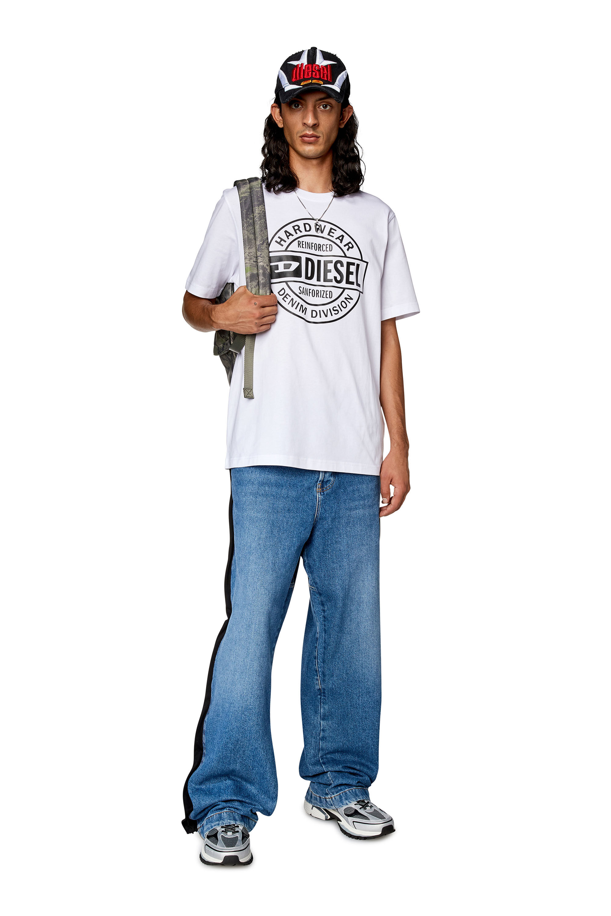 Men's T-shirt with Diesel Hardwear print | T-JUST-L21 Diesel