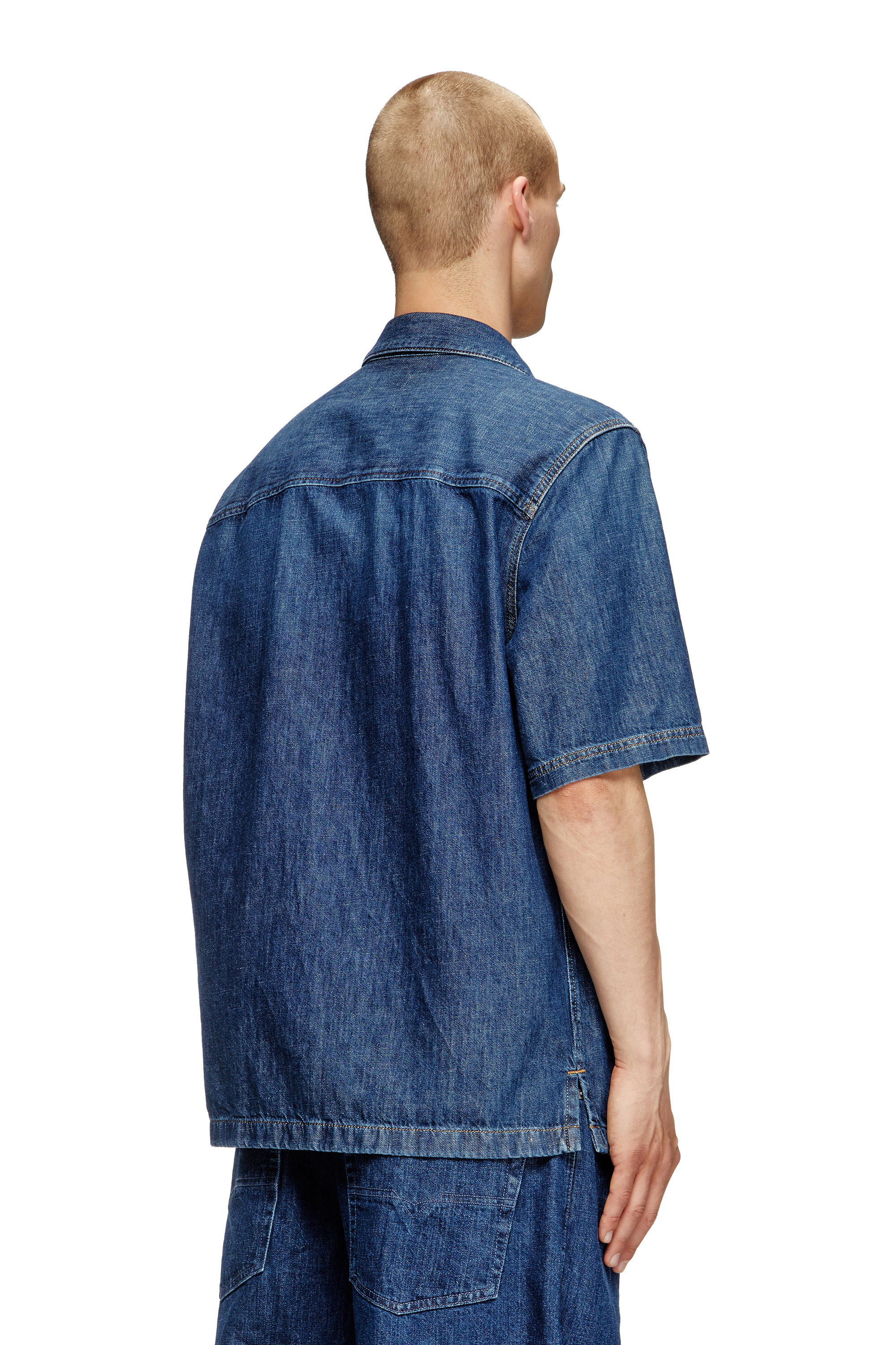 【NERDY】 Denim short sleeve shirt set /追跡付 71Iuq0SsufL._UY1000_.jpg