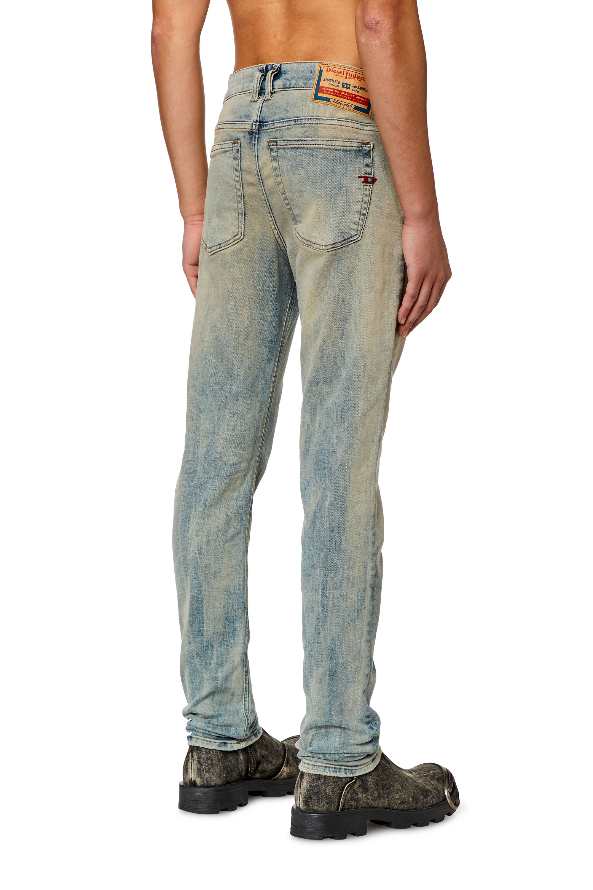 Men's Skinny Jeans | Light Blue | Diesel 1979 Sleenker