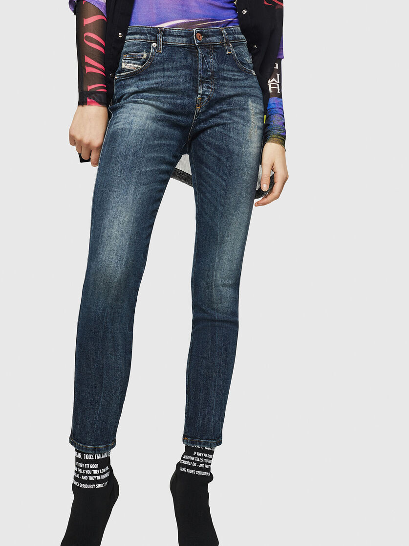 Babhila 069gc Woman Slim Dark Blue Jeans Diesel