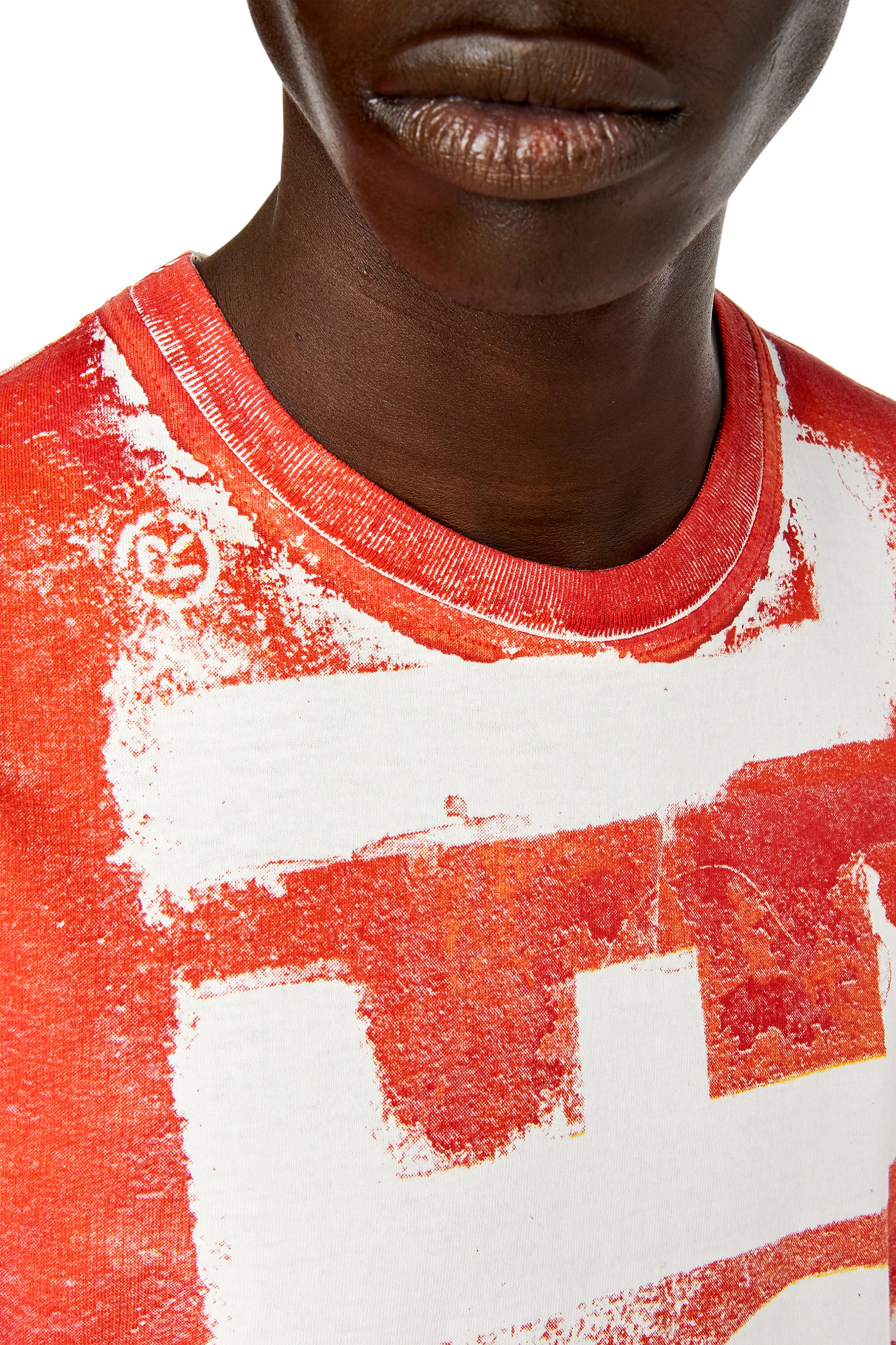 Diesel t shirt red sales