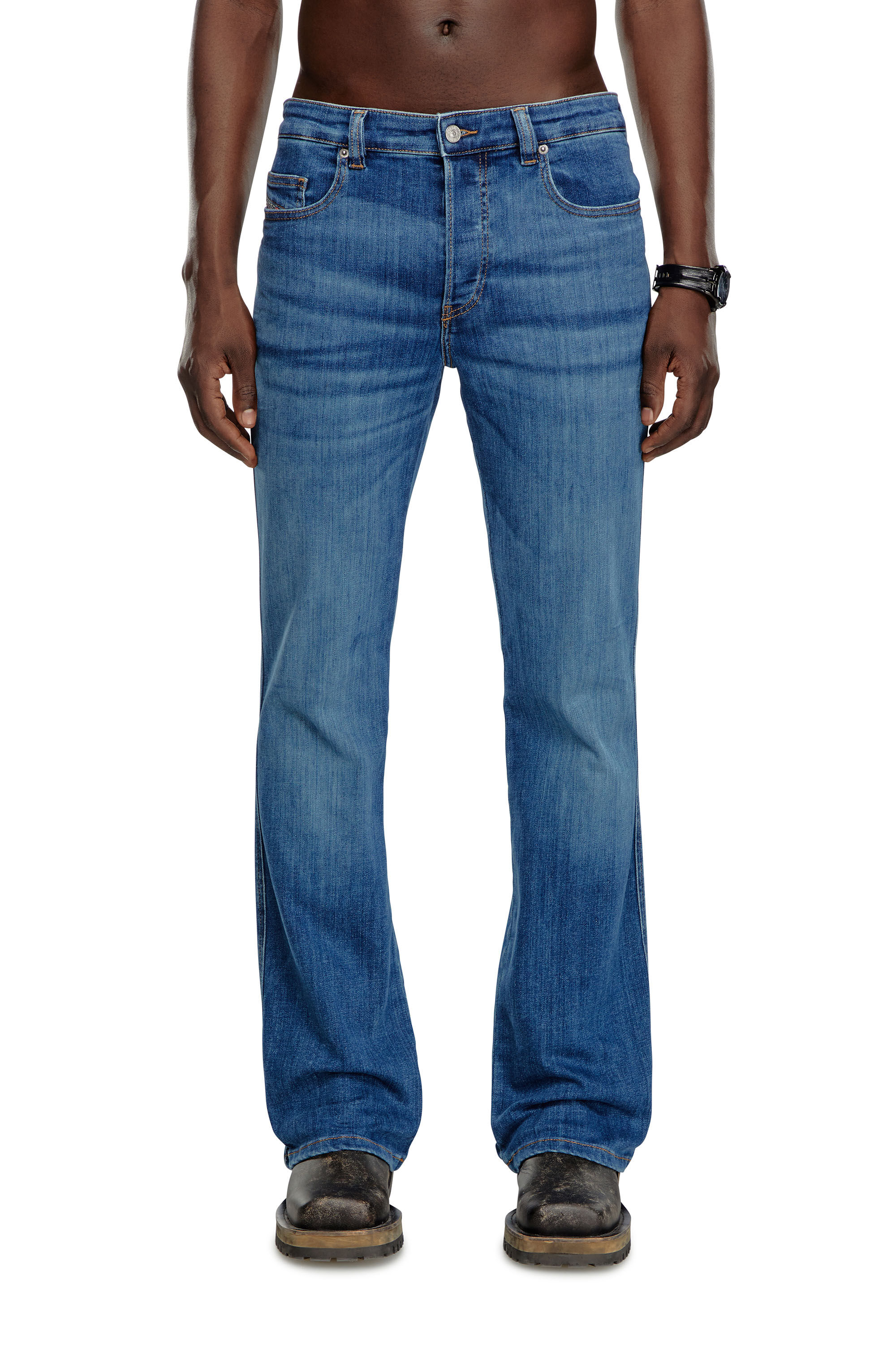 Diesel mens bootcut jeans hotsell