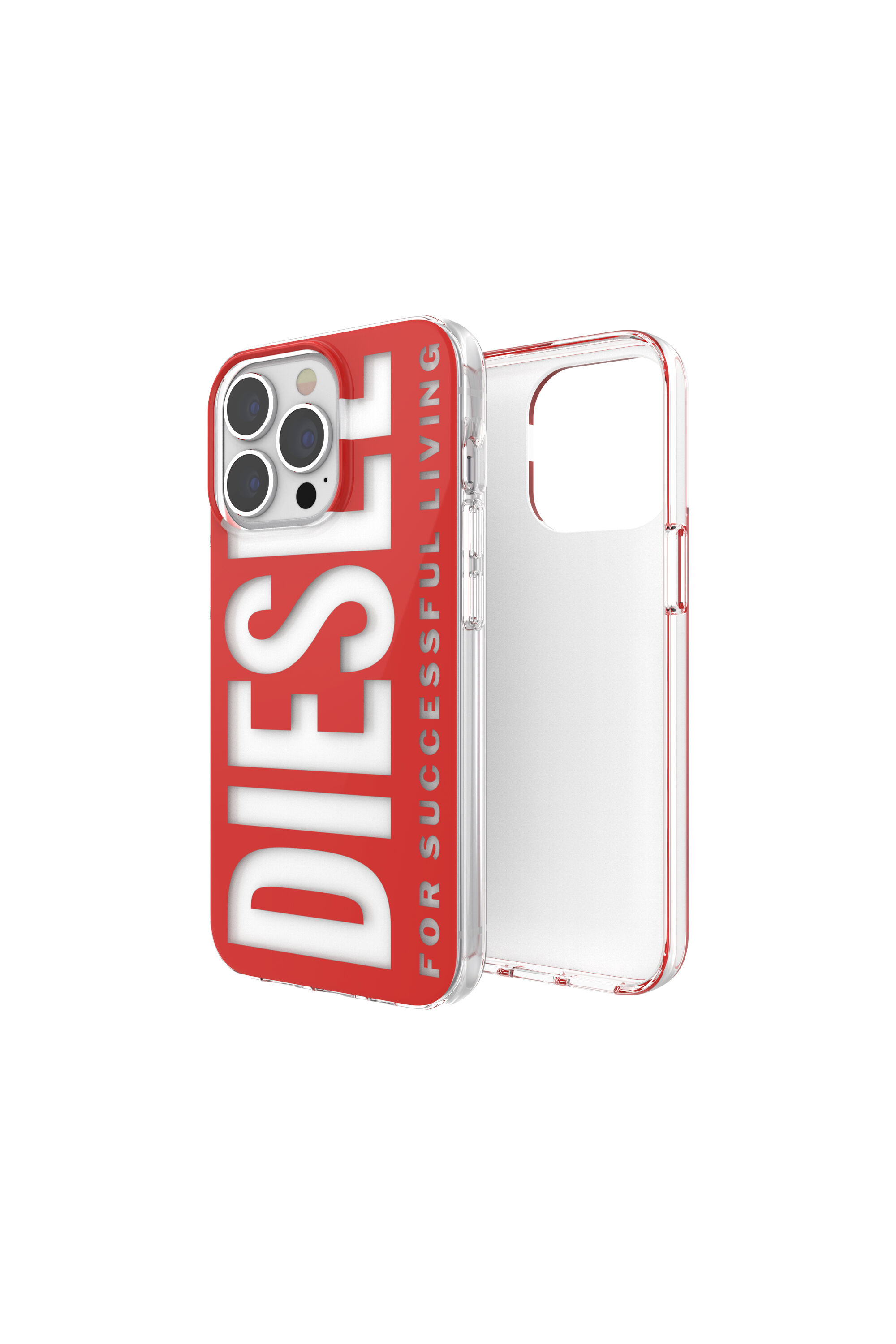 Diesel - 47203 STANDARDASE, Funda en TPU por iPhone 13 / 13 Pro Unisex in Rojo - 1