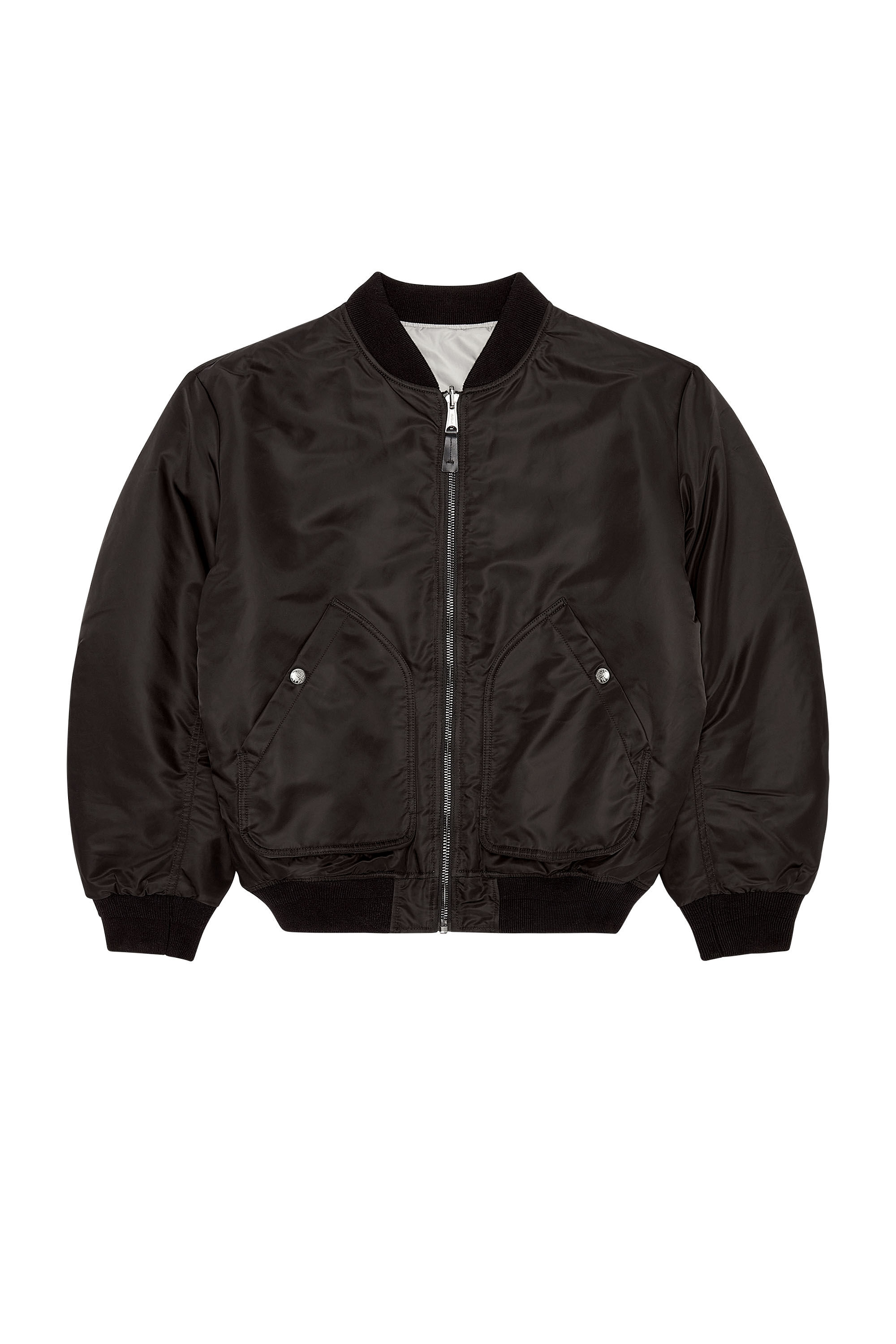 Men's Bomber in padded nylon | Black | Diesel