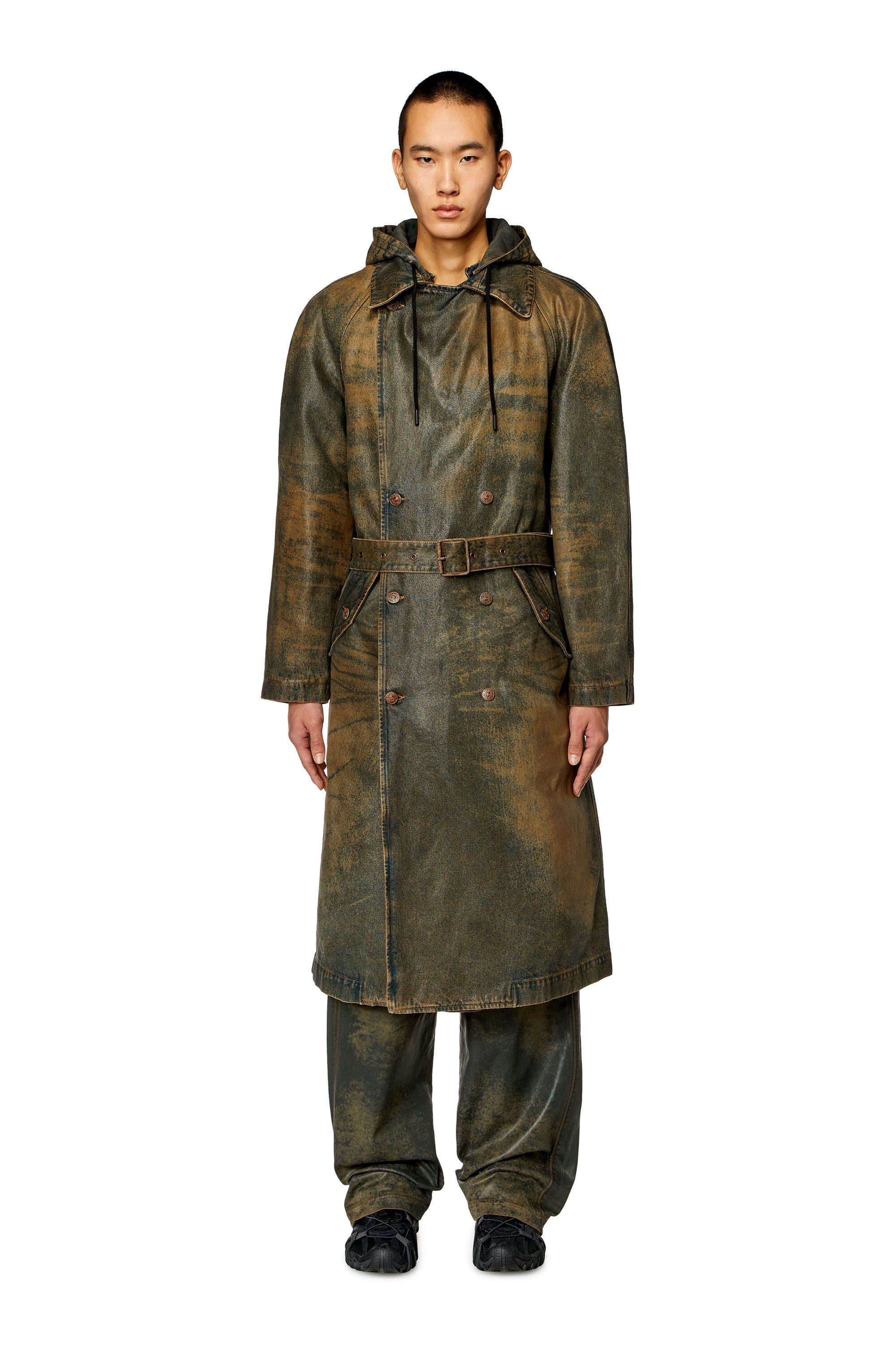 Diesel trench coat store