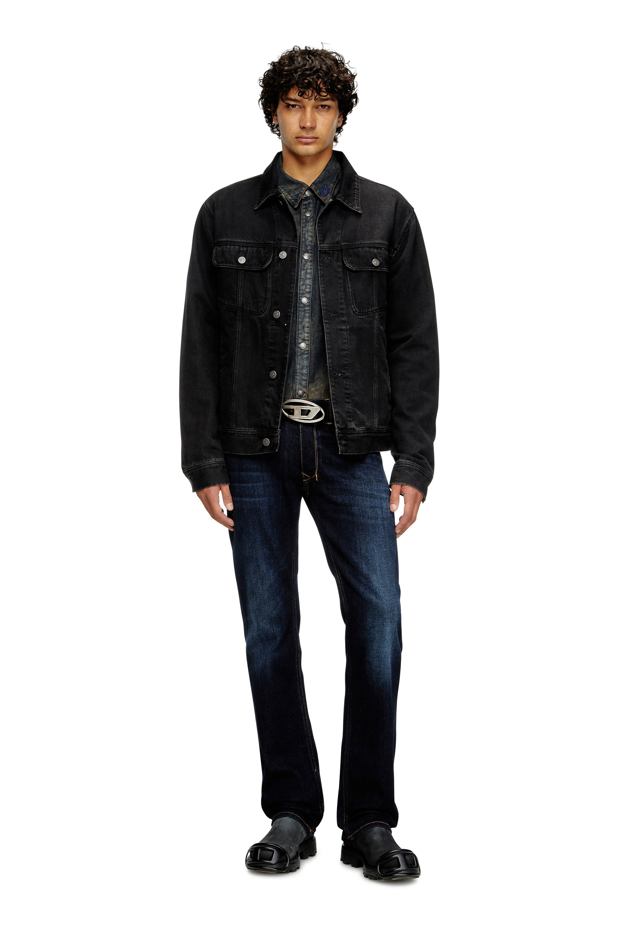 Diesel - Regular Jeans 1985 Larkee 009ZS Hombre, Azul Oscuro - 1