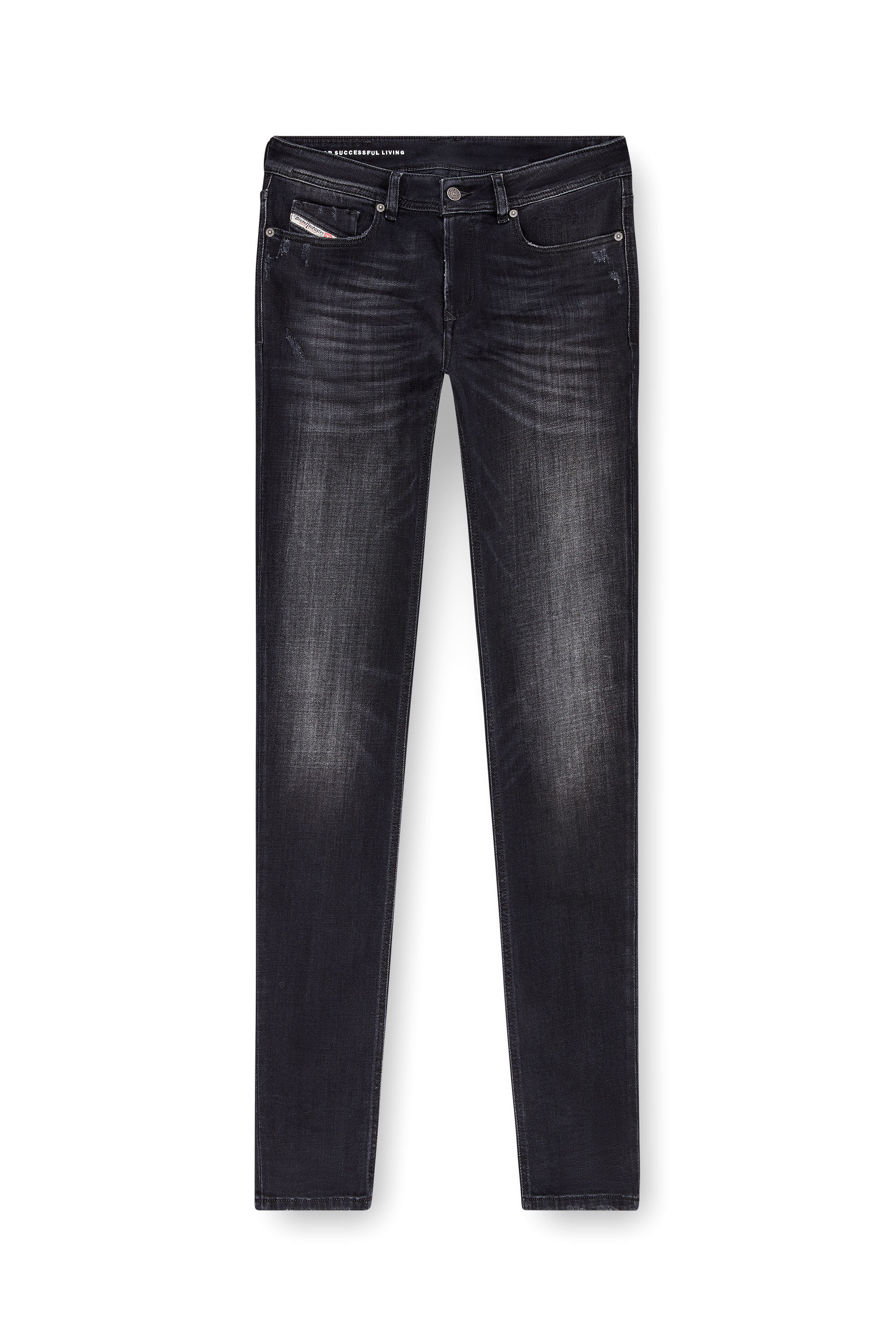 Men s Skinny Jeans Black Dark grey Diesel 1979 Sleenker