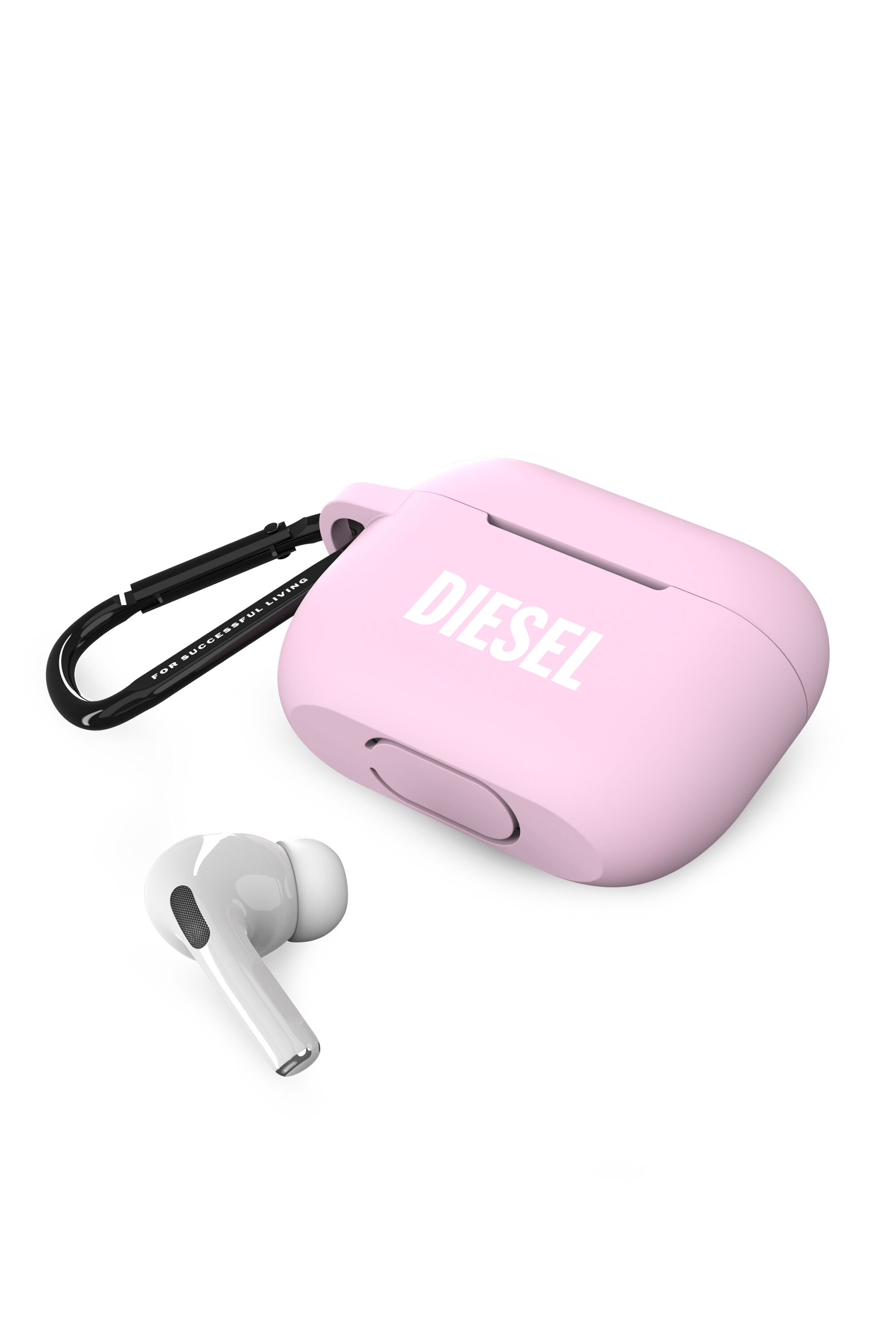 Diesel - 49862 AIRPOD CASE, Estuche de silicona por Airpods Pro Unisex in Rosa - 4