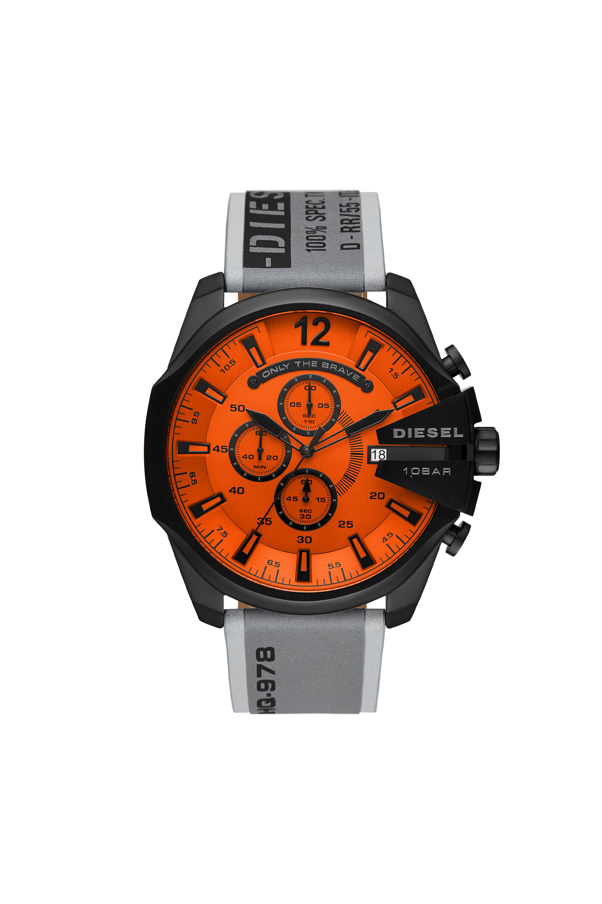Diesel shop reflective watch