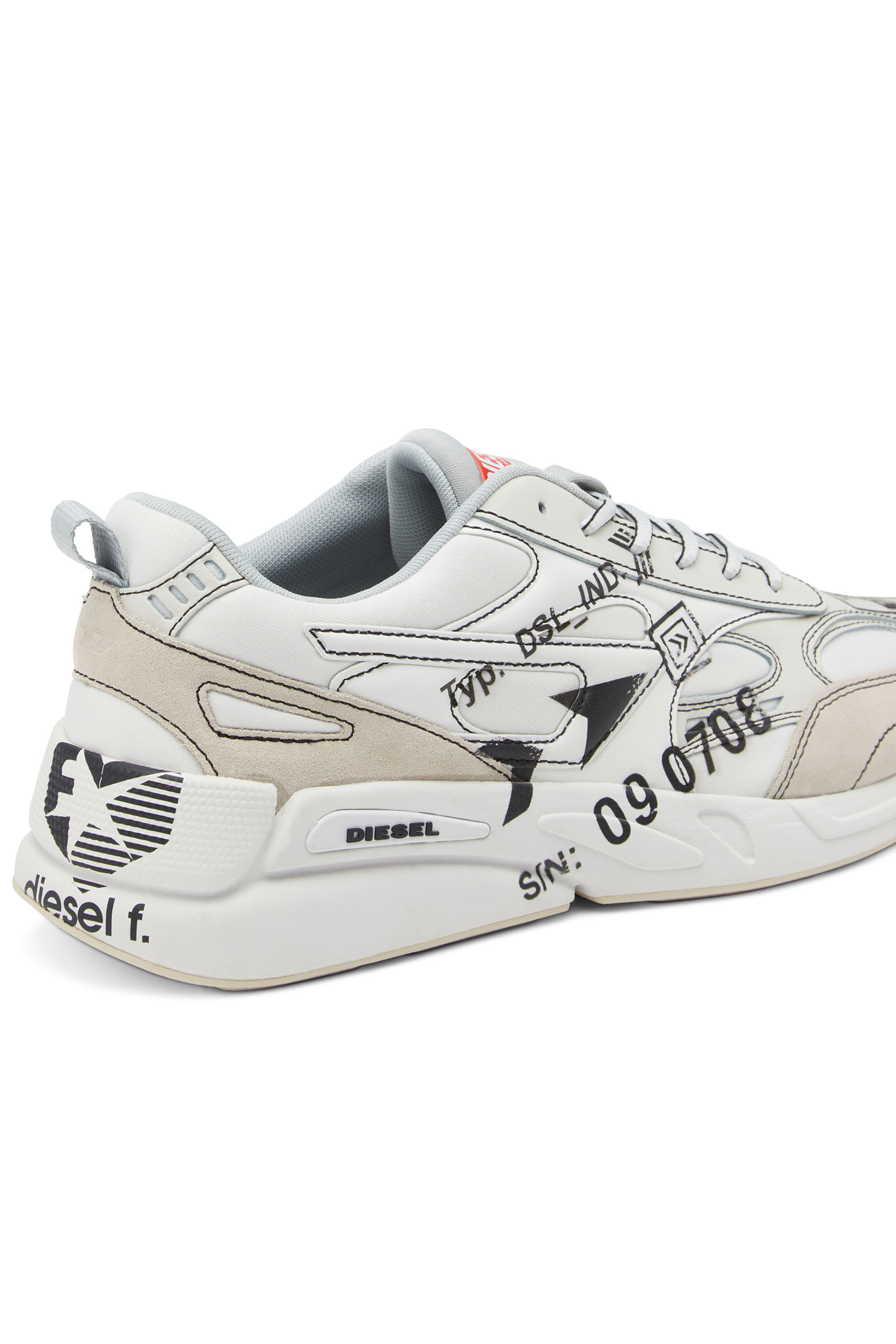 S SERENDIPITY SPORT Man Sneakers with graphic logo prints Diesel