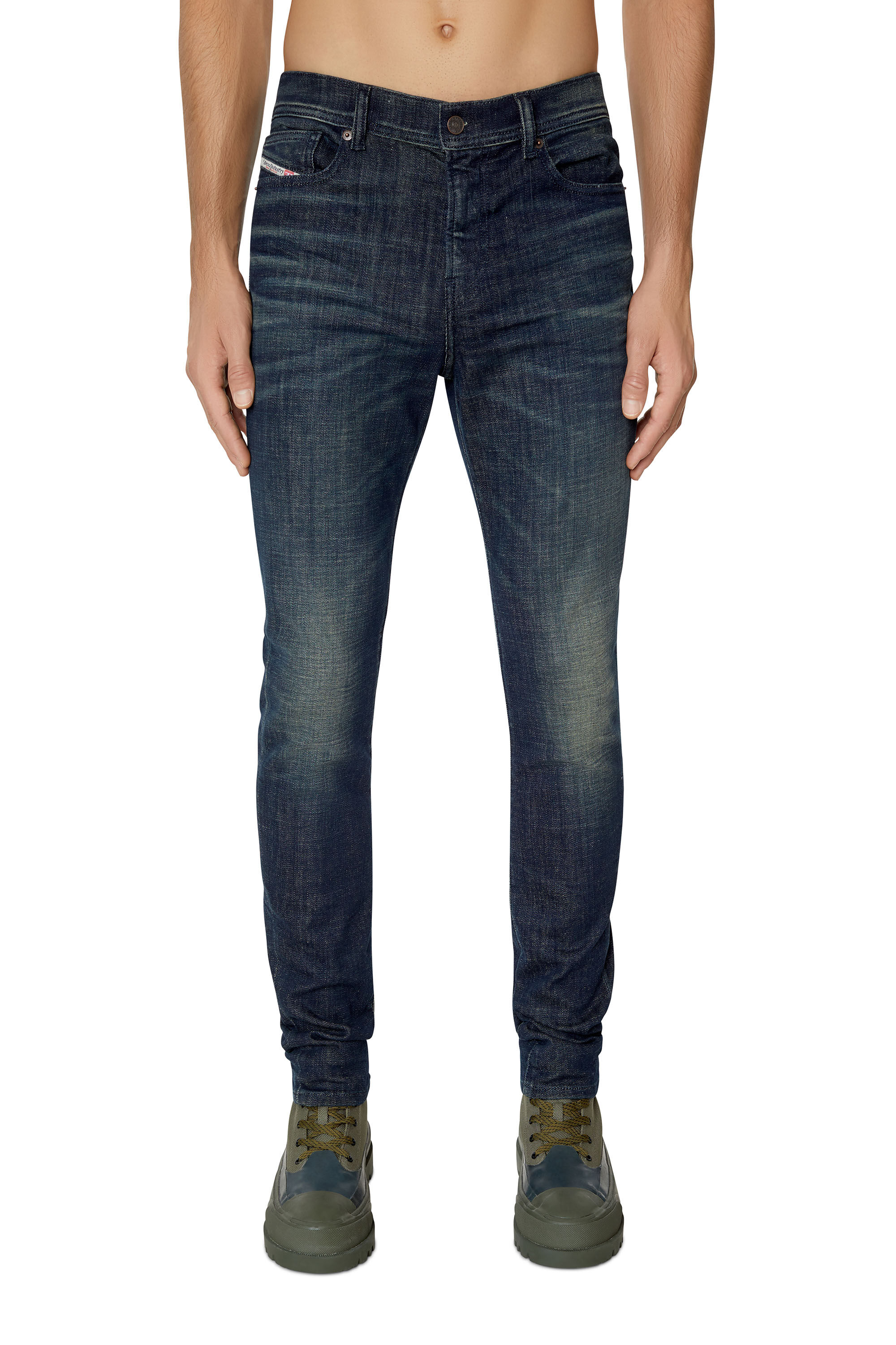 Diesel - 1983 D-Amny 09D90 Skinny Jeans, Azul Oscuro - Image 2
