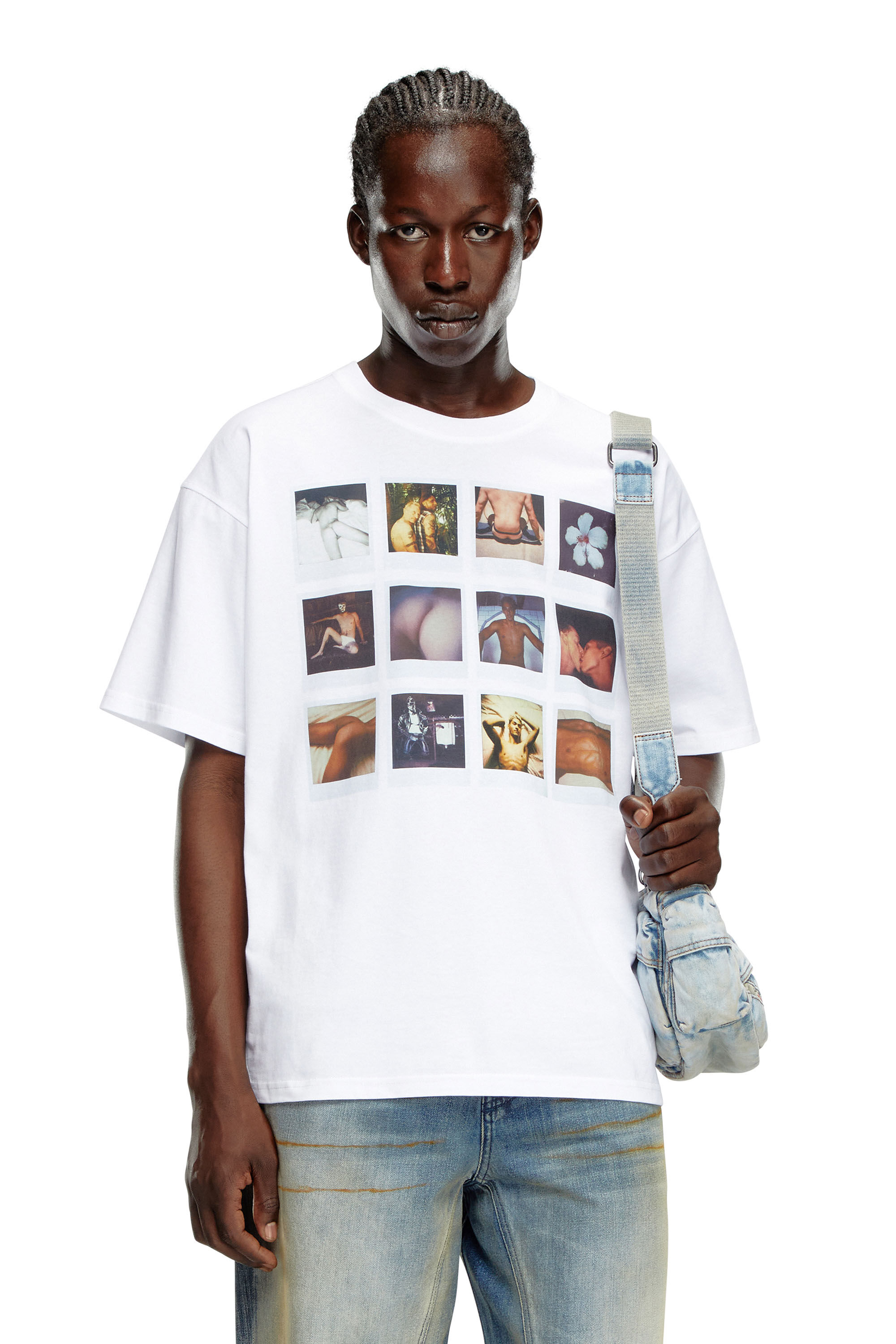 メンズ Tシャツ ロゴ オーバルD（Tシャツ/カットソー）｜DIESEL
