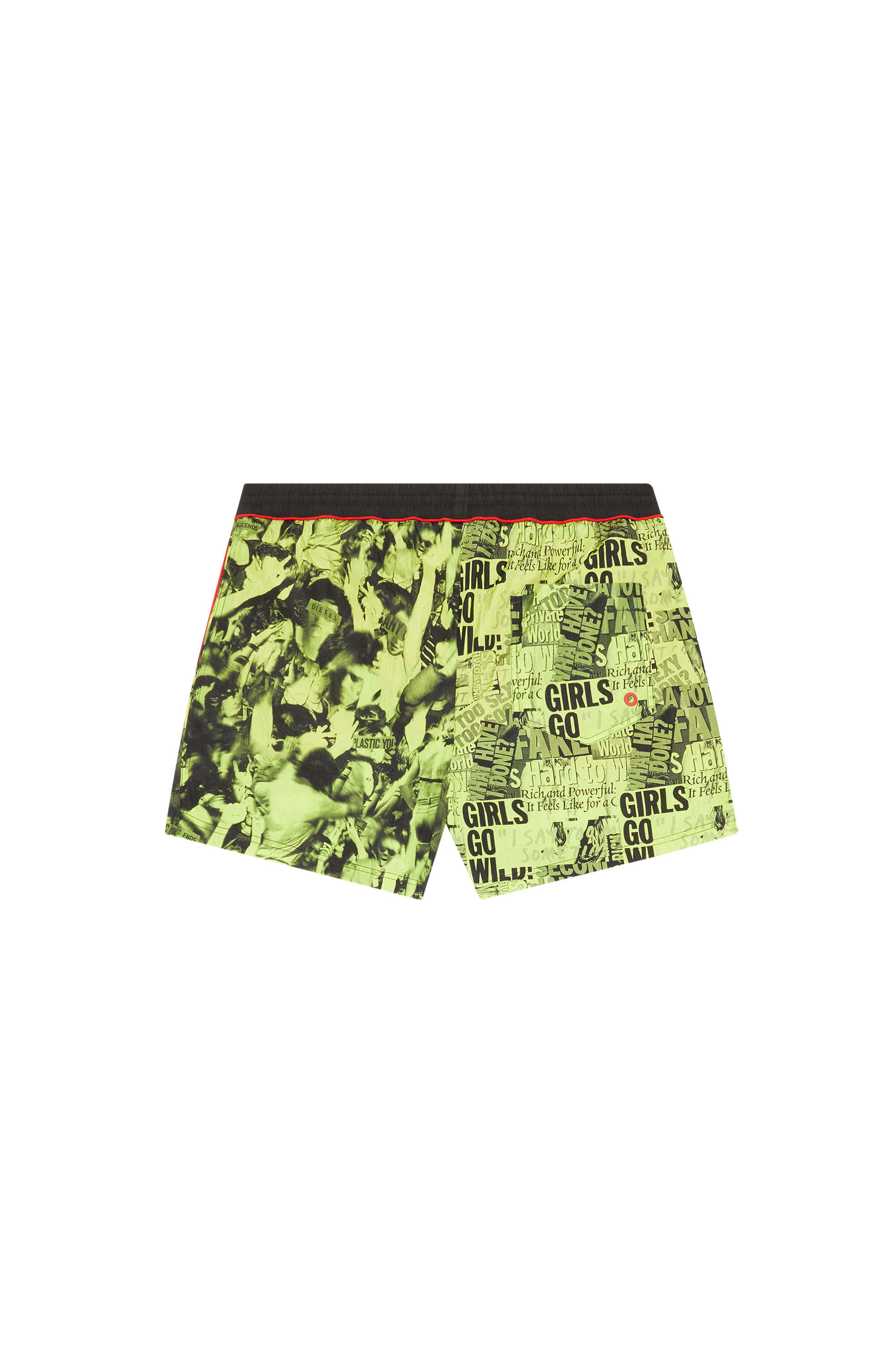 BMBX-NICO Man: Mid-length swim shorts with graphic print
