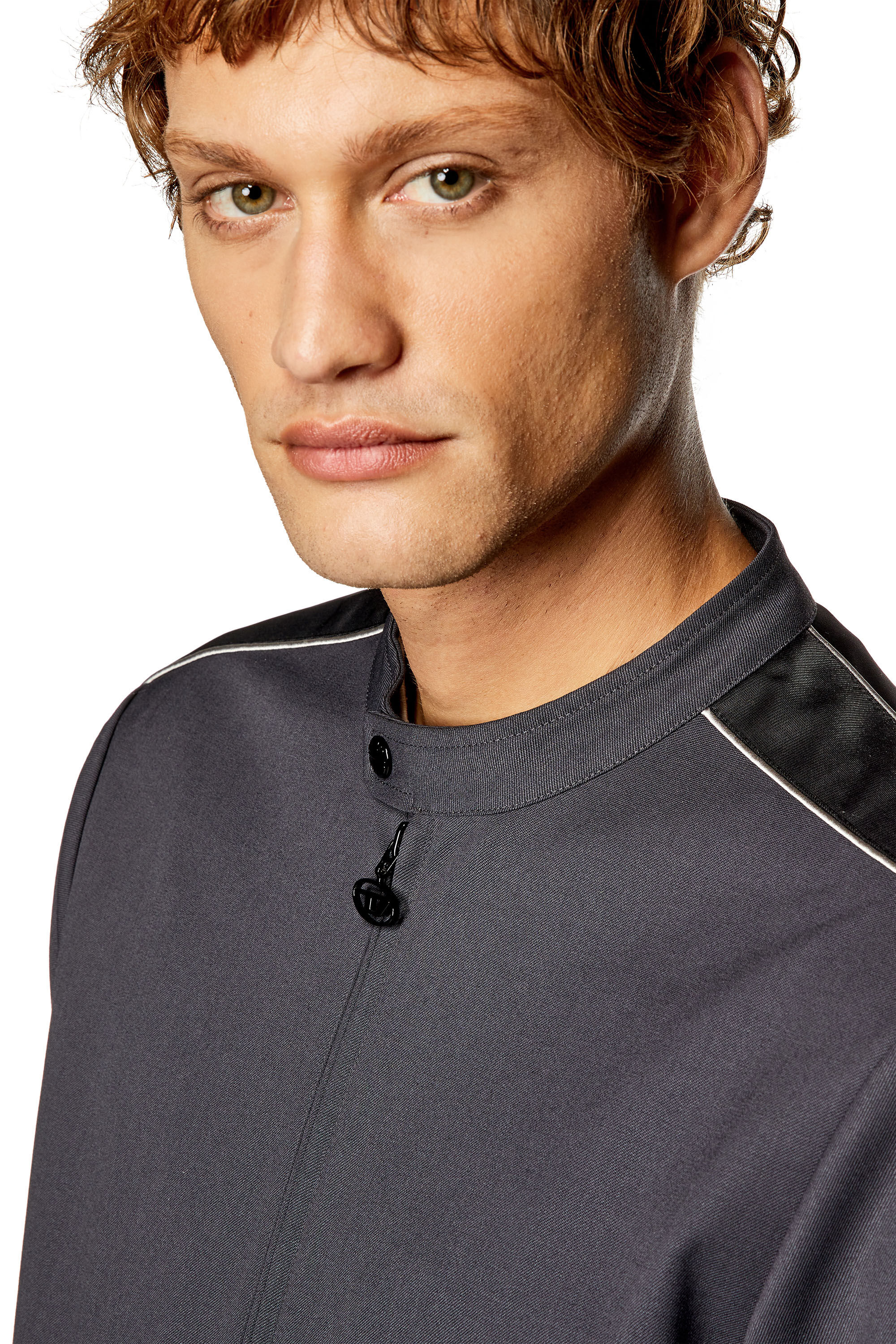 Jersey biker jacket top