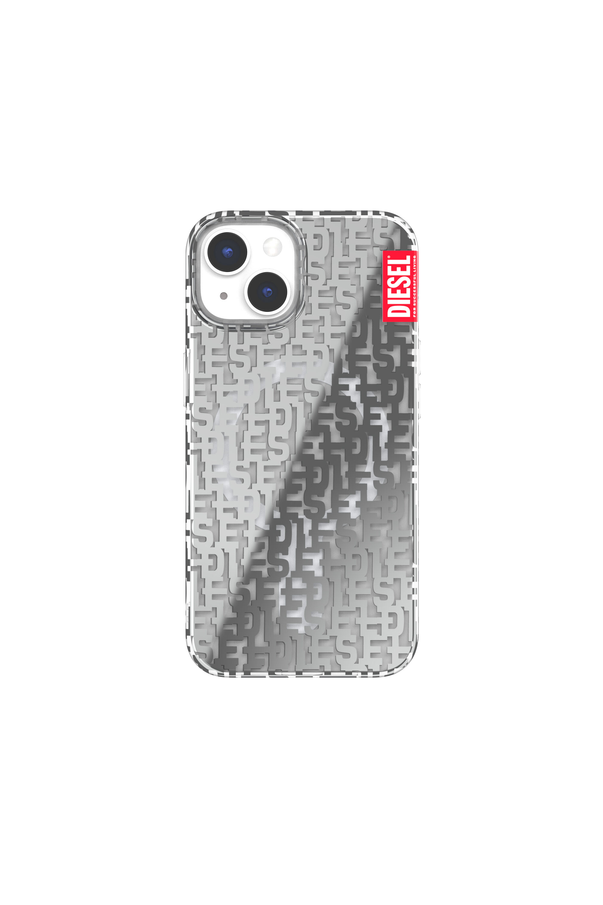 Women's Clear case monogram Magsafe for iPhone 14 | Grey