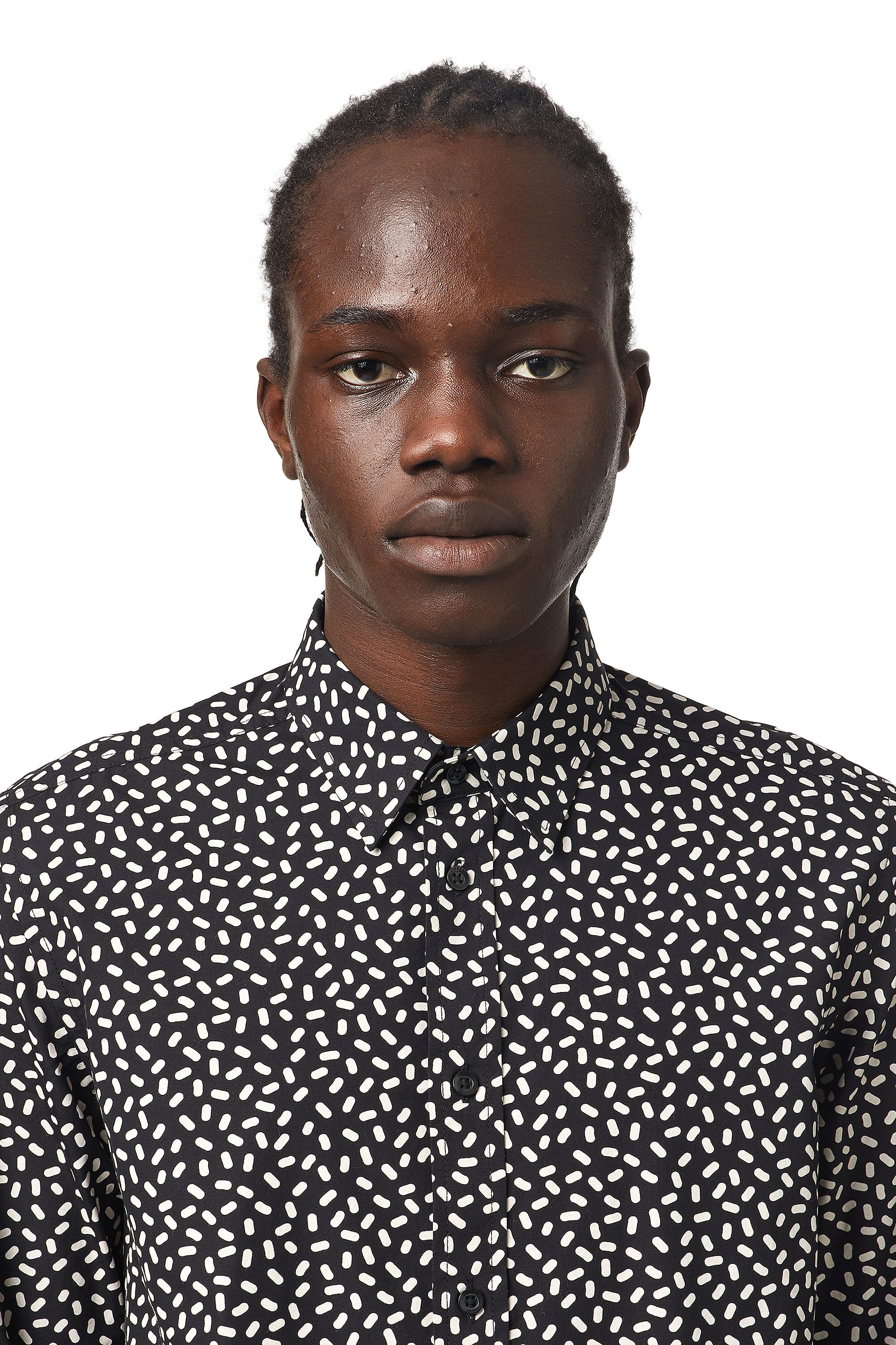S-RILEY-PILLS Man: Shirt with micro graphic print | Diesel