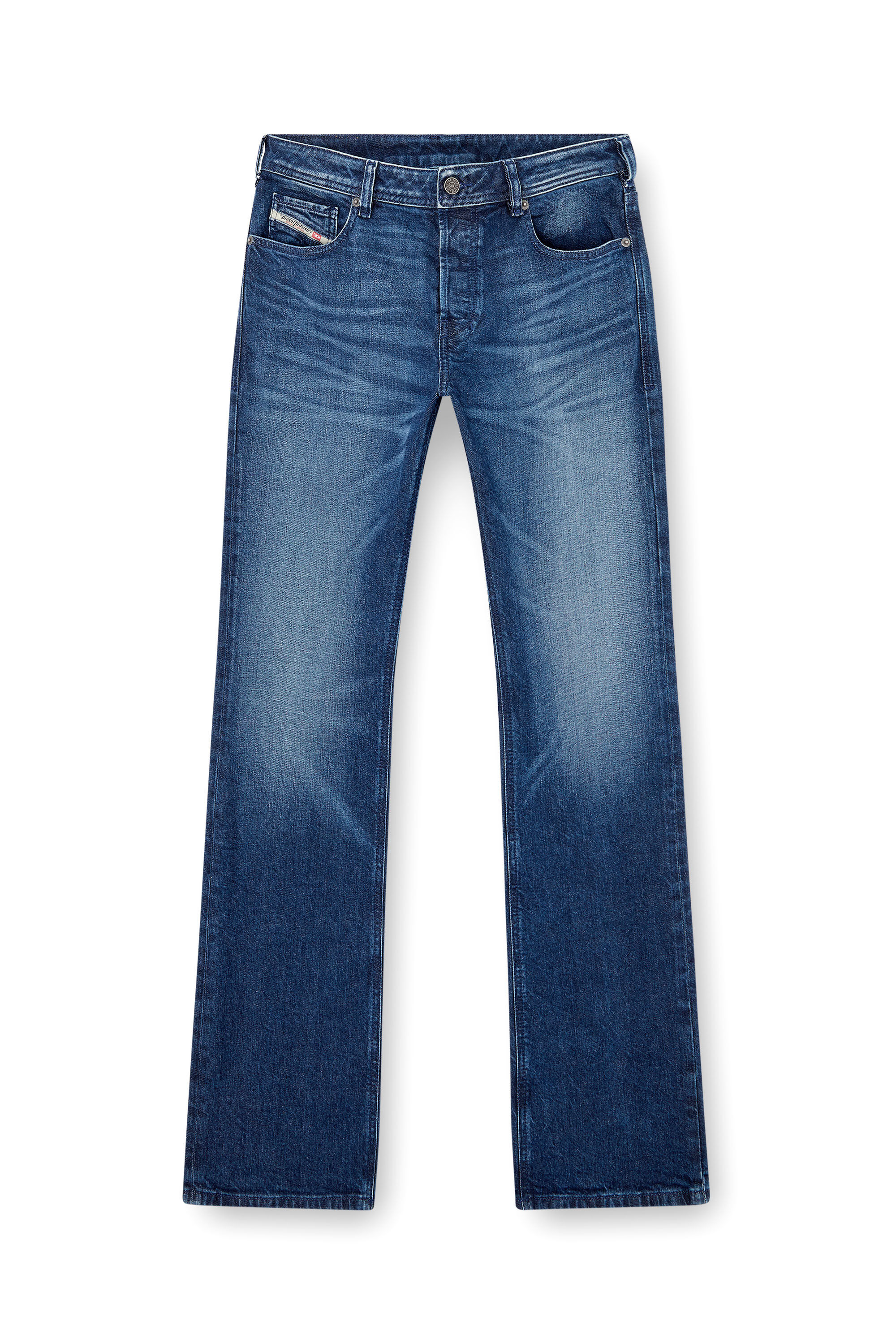 【SCENERITY】22SS★ Mid Blue Washed Jeans Signature Denim Relaxed Straight Jean - Indigo – Zulu & Zephyr