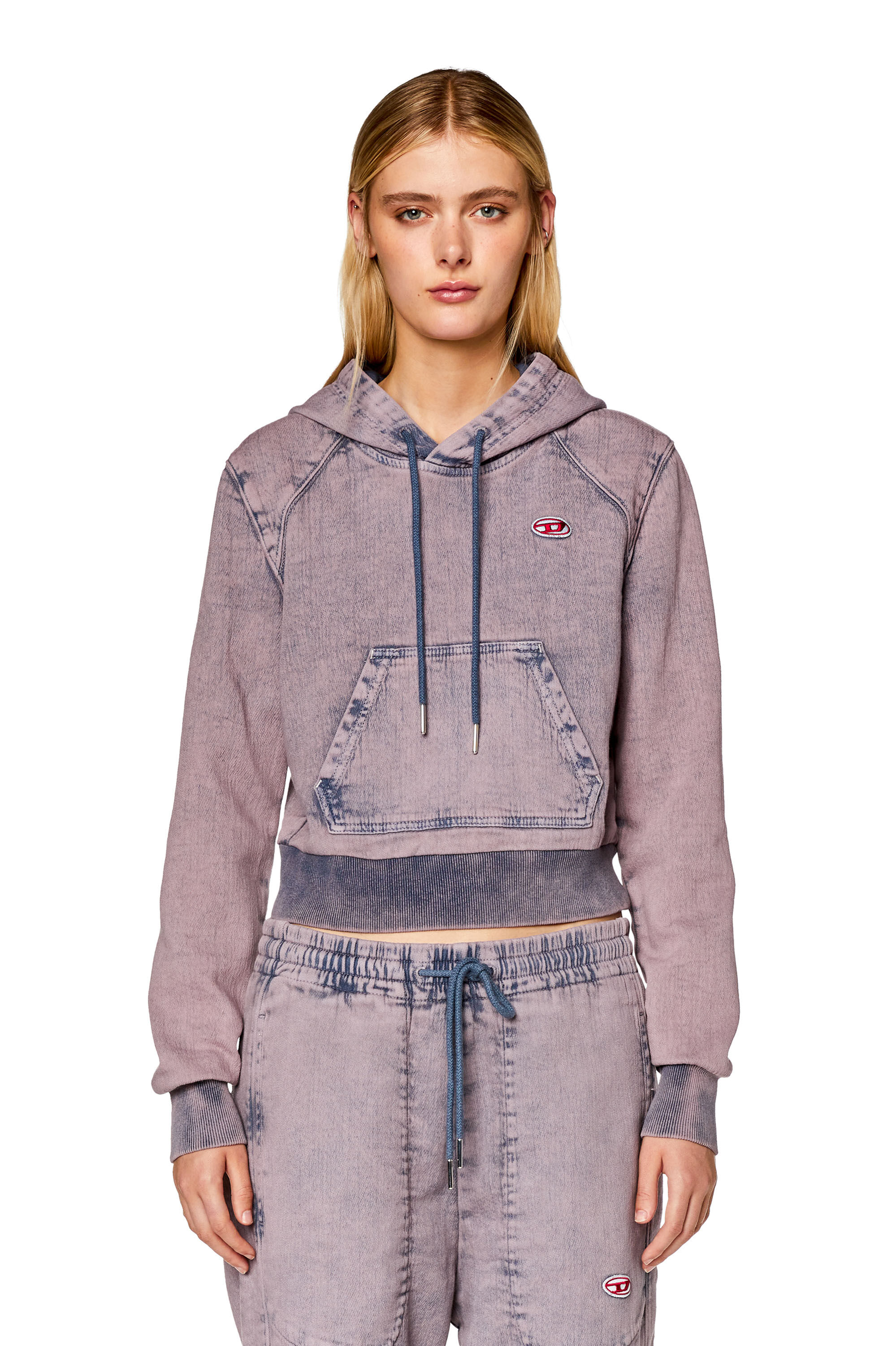 Diesel 2025 crop hoodie