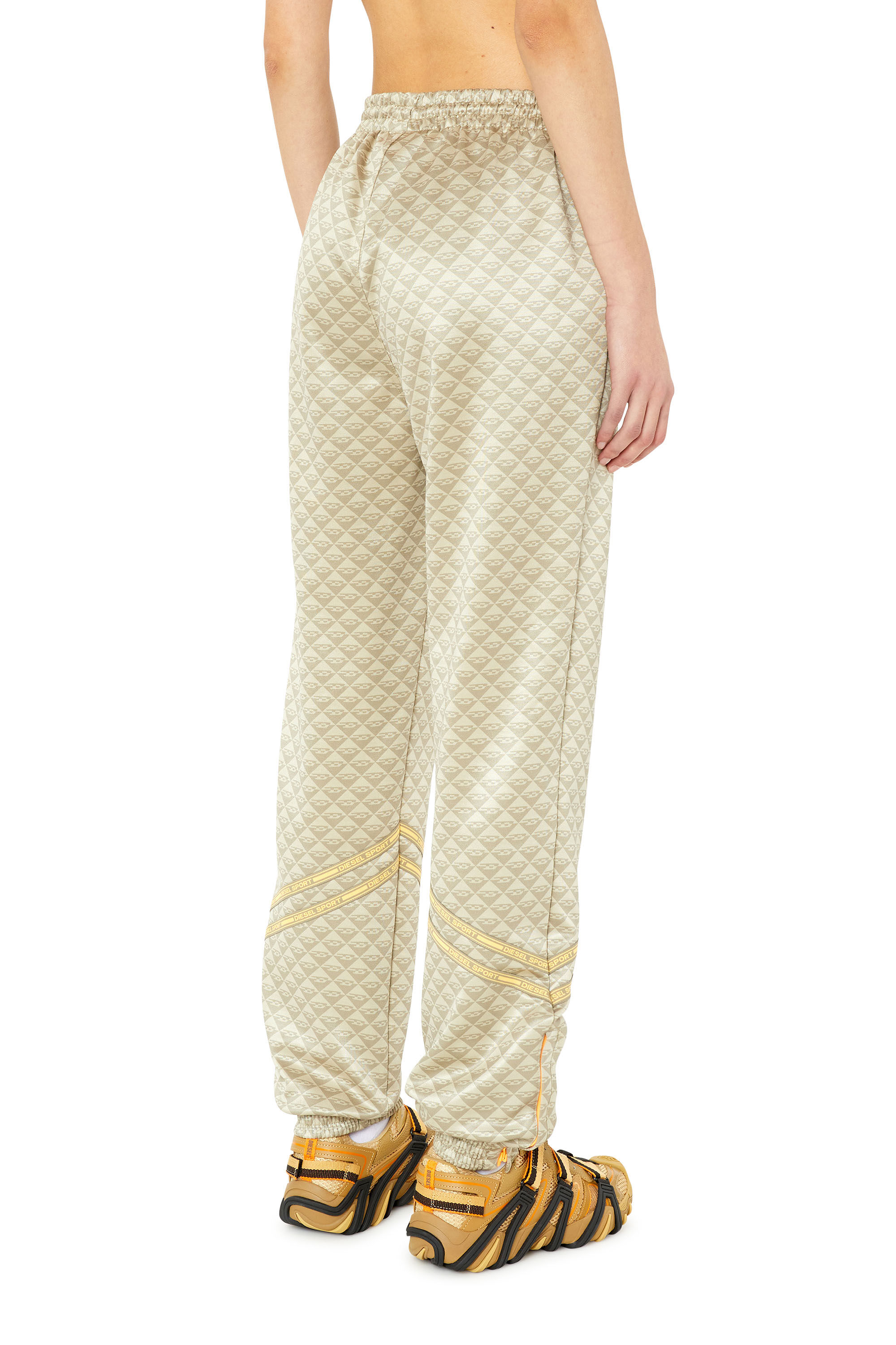 Laminated sparkling gg jersey jogging pant new arrivals