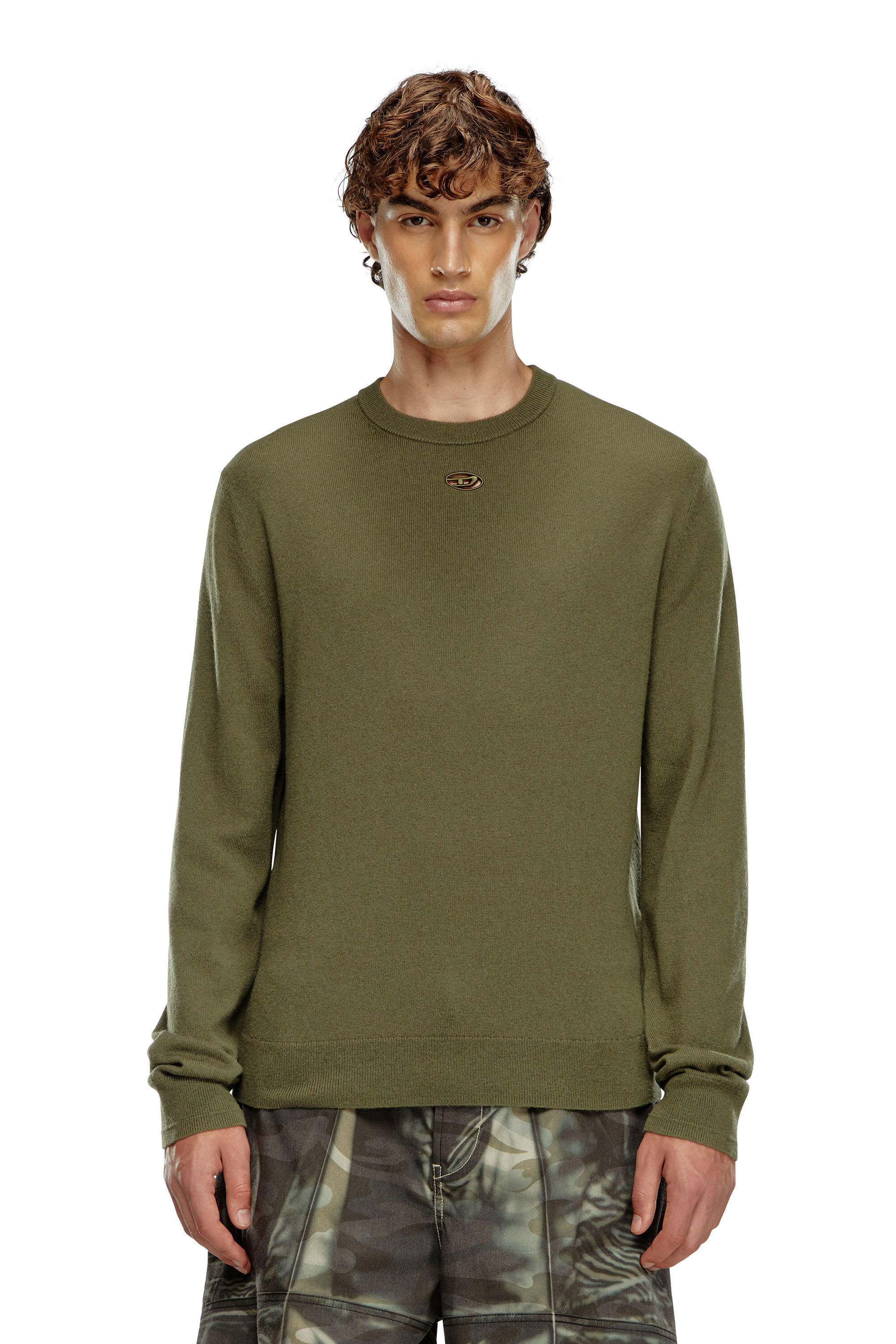 ★Diesel★K Vieri★大人気★ Men's Wool and cashmere jumper | Green | Diesel