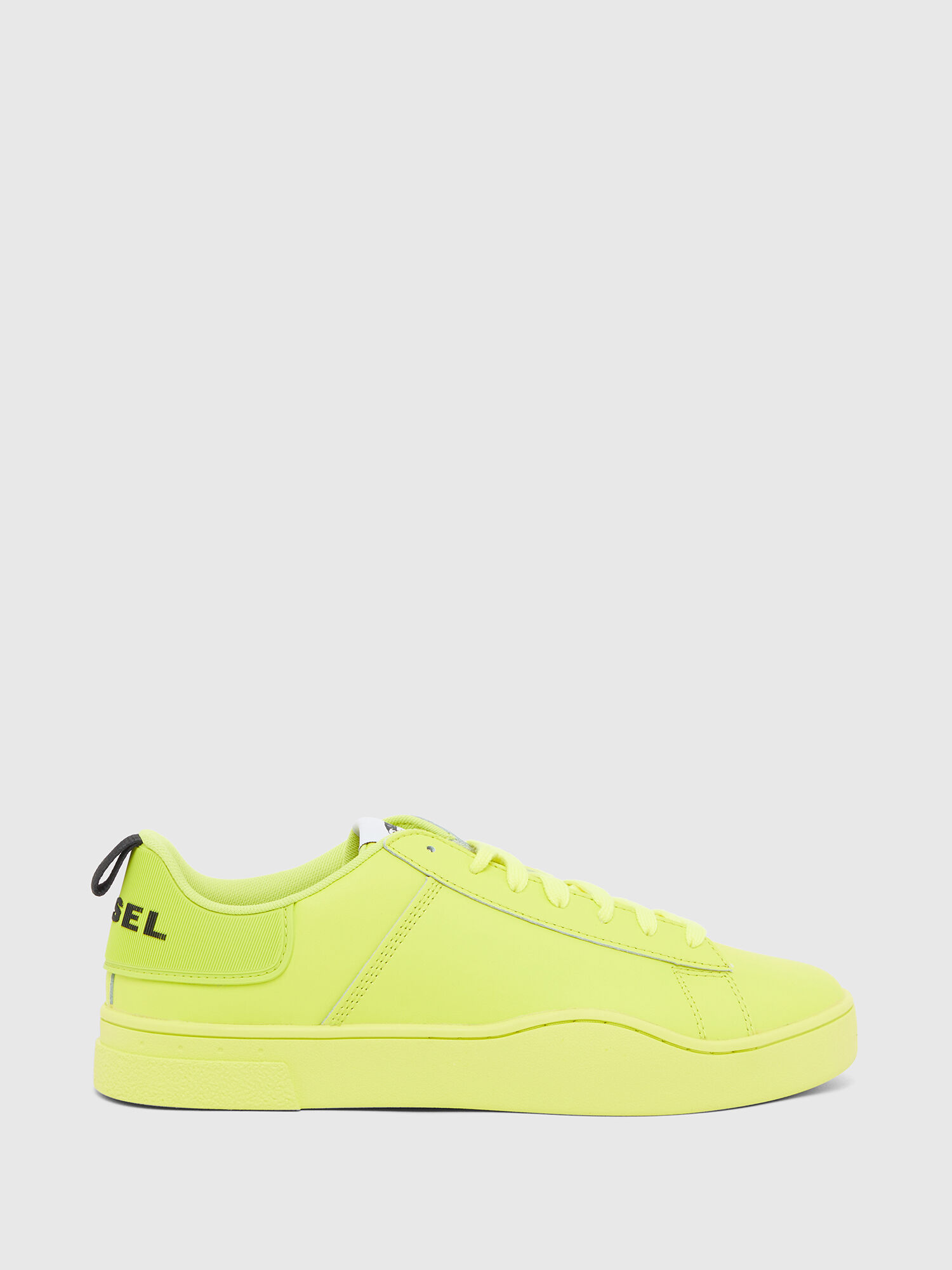yellow sneakers