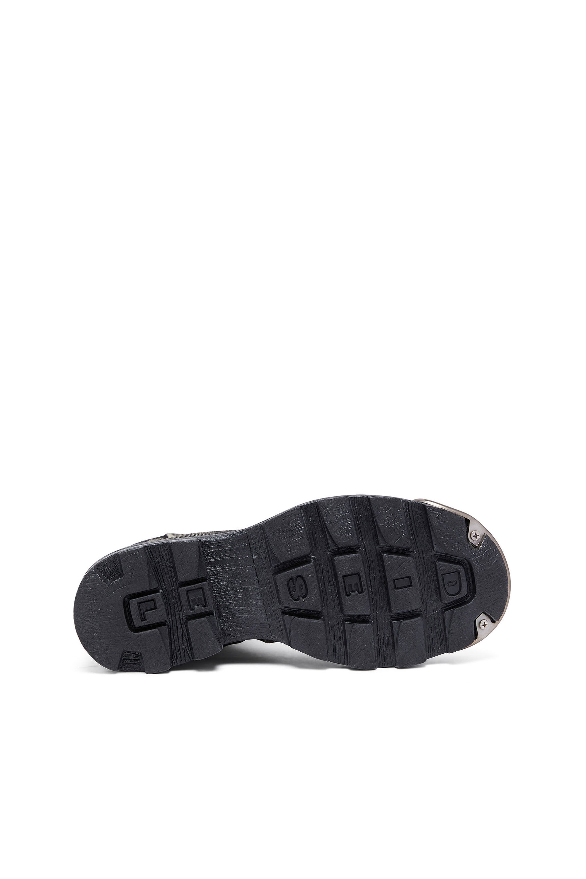 Diesel - D-HAMMER BT ZIP D, Man's D-Hammer-Denim Chelsea boots with Oval D toe caps in Black - 5