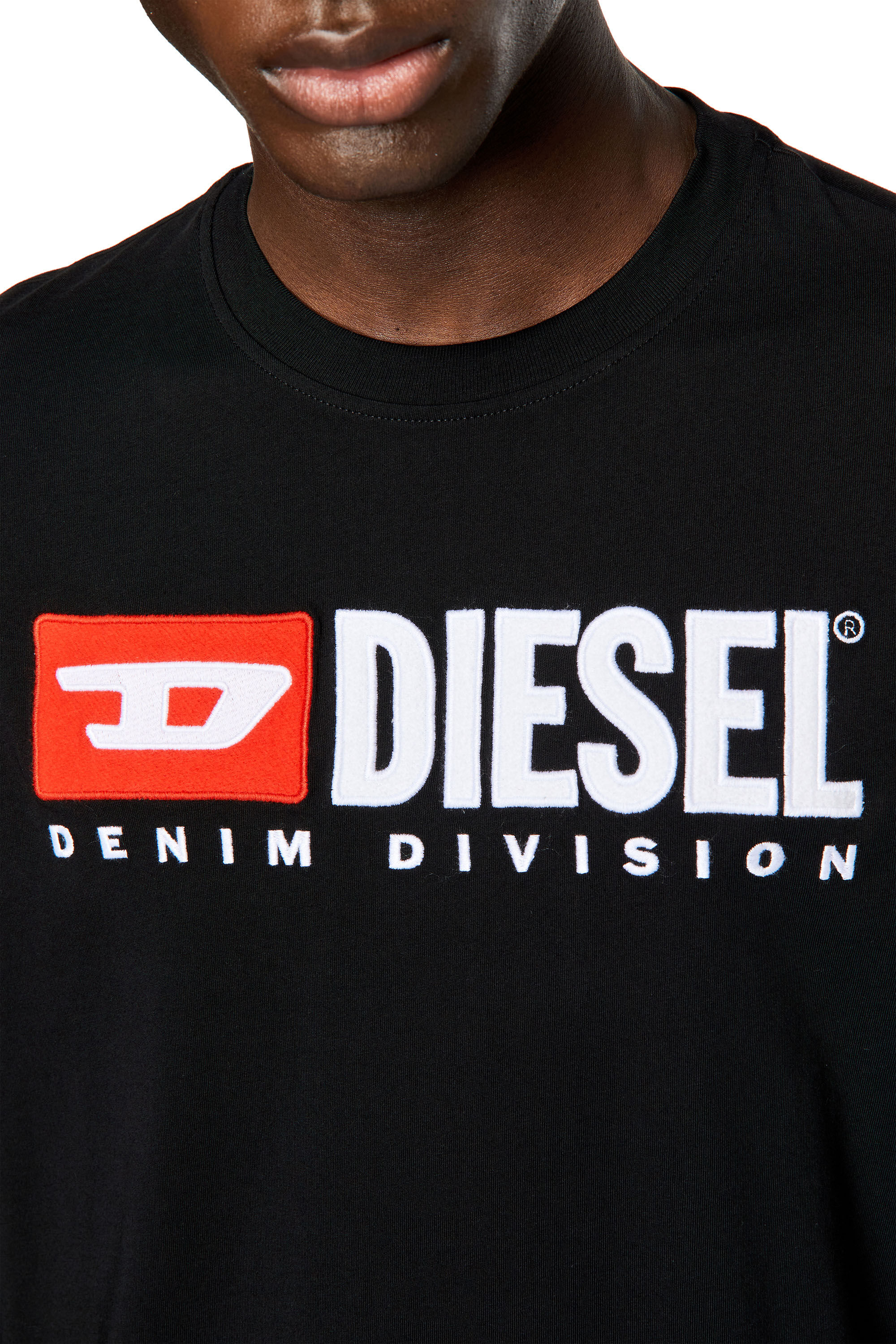 Diesel - T-JUST-LS-DIV, Black - Image 3