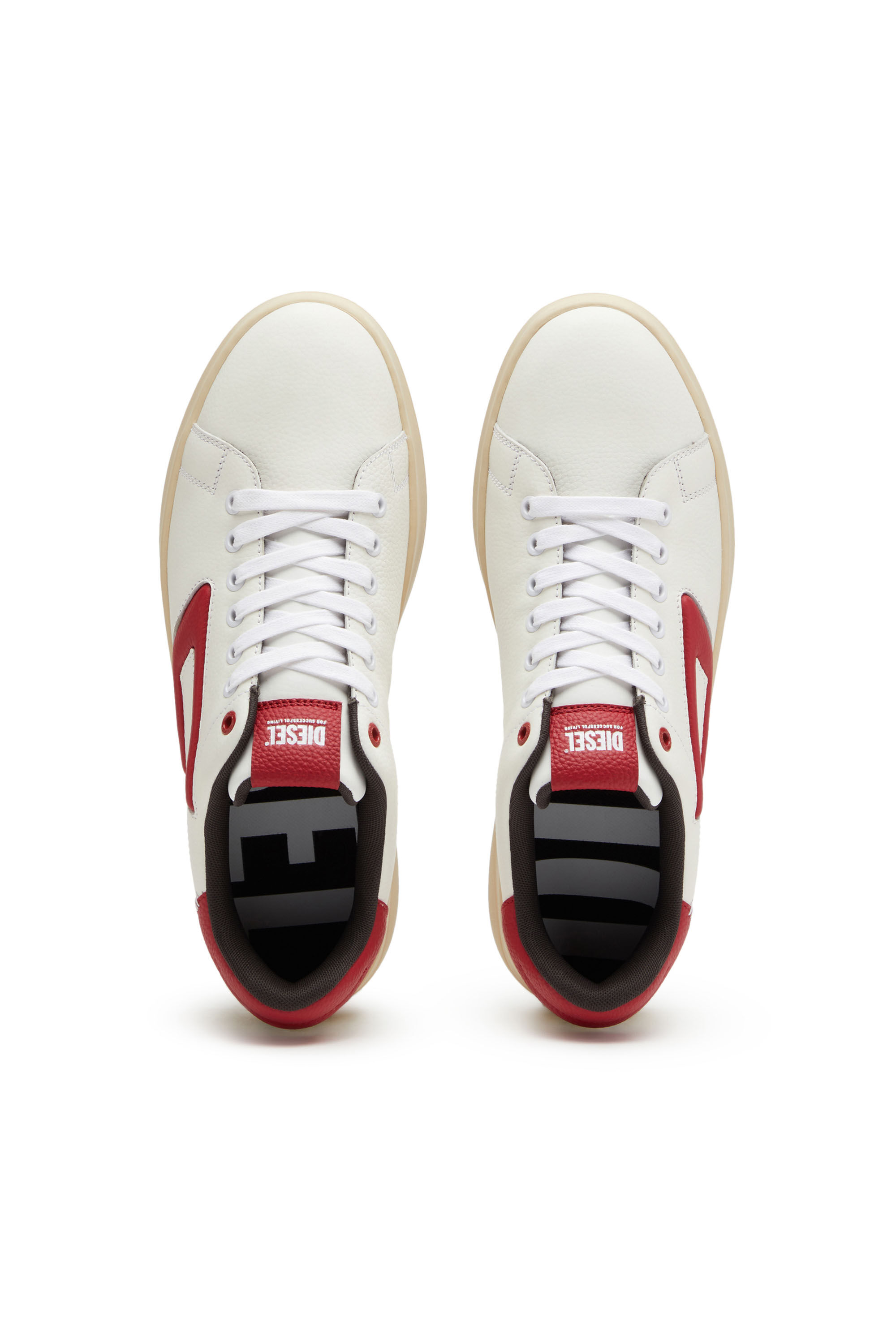 S ATHENE LOW Man Sneakers in full grain leather Diesel