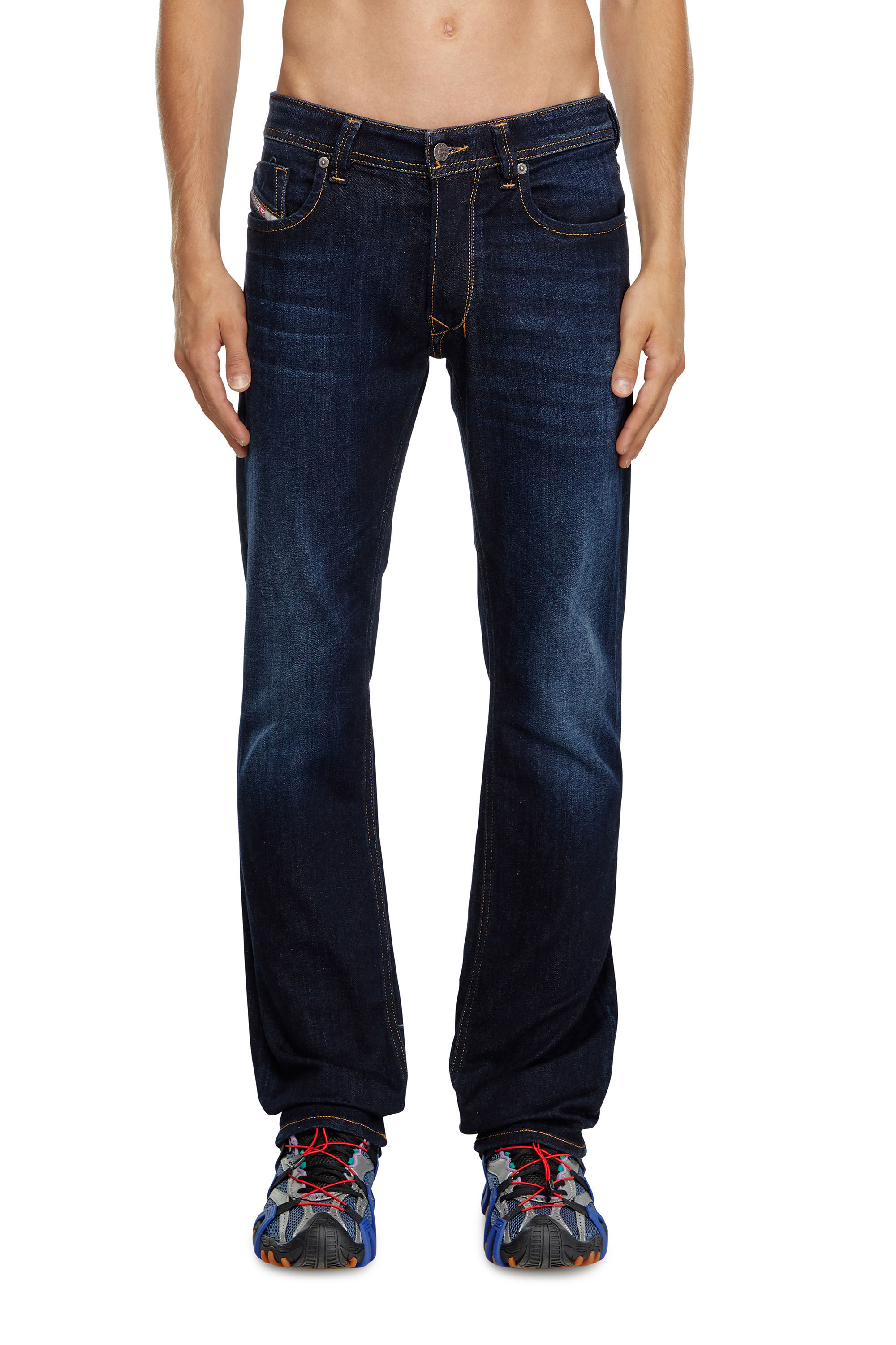 Diesel - Man's Regular Jeans 1985 Larkee 009ZS, Dark Blue - 3