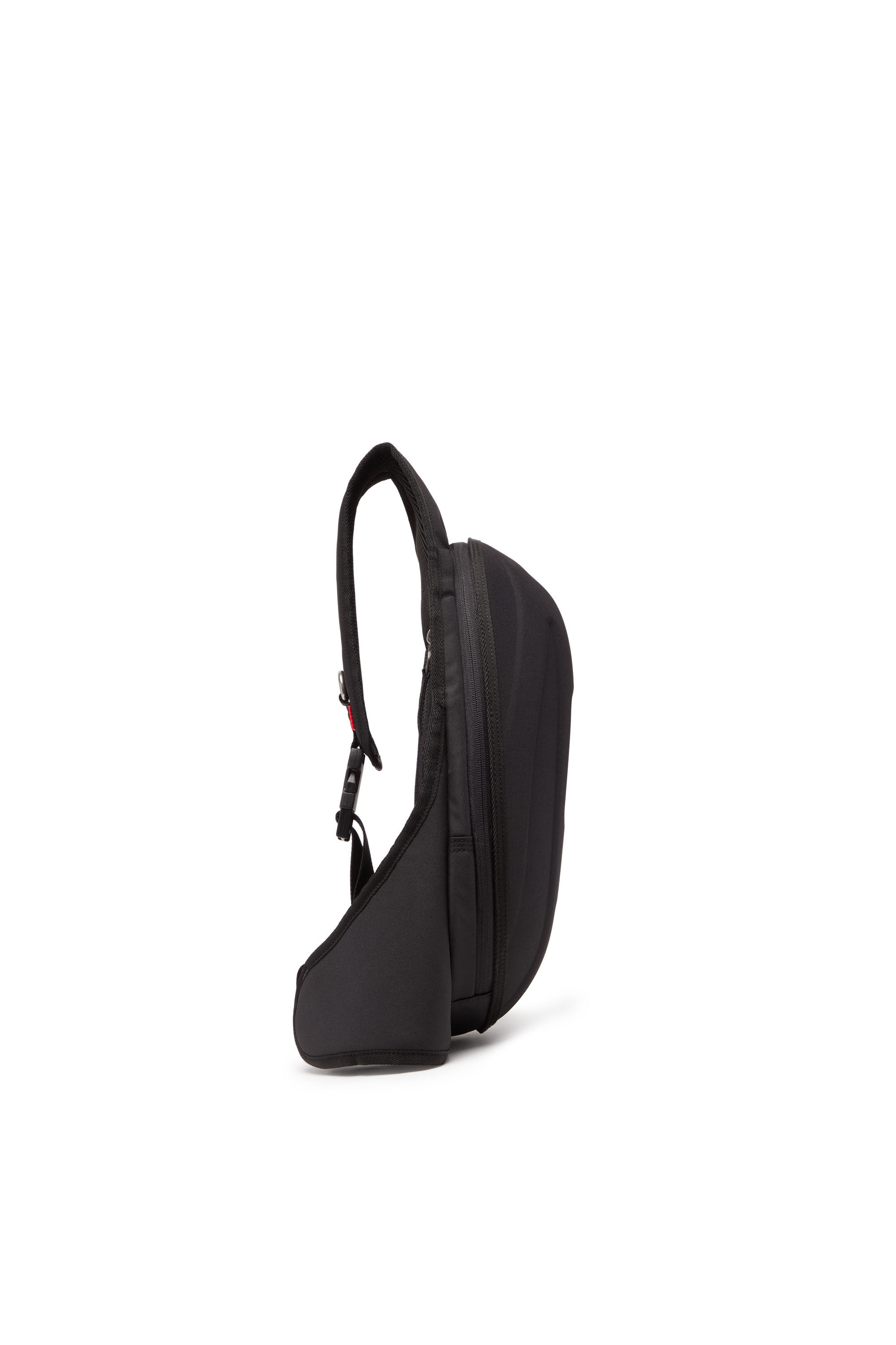 Diesel - 1DR-POD SLING BAG, 1DR-Pod Sling Bag - Mochila rígida de un solo tirante Hombre in Negro - 4