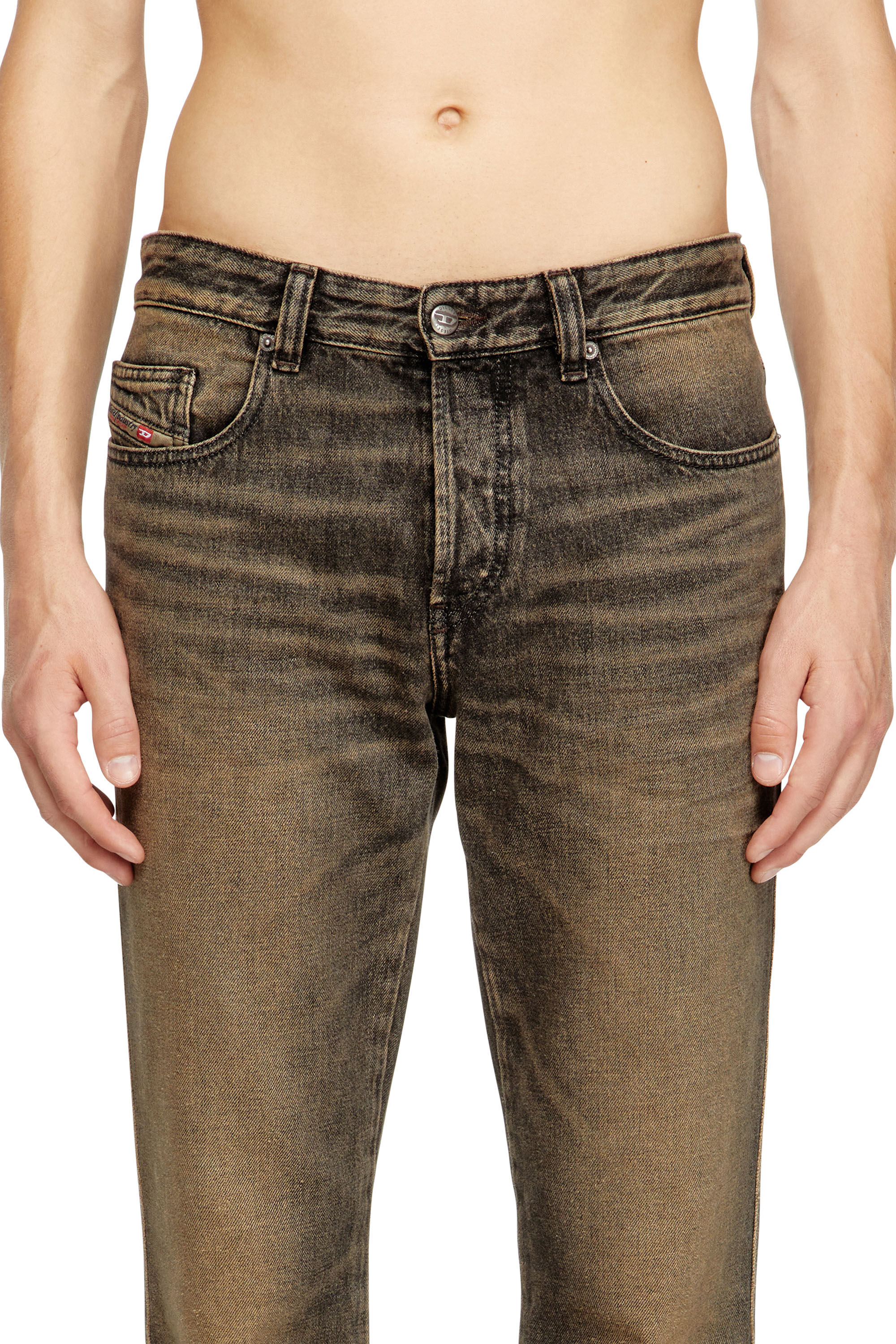 Diesel - Man's Bootcut Jeans 1998 D-Buck 007AX, Black/Dark grey - 5