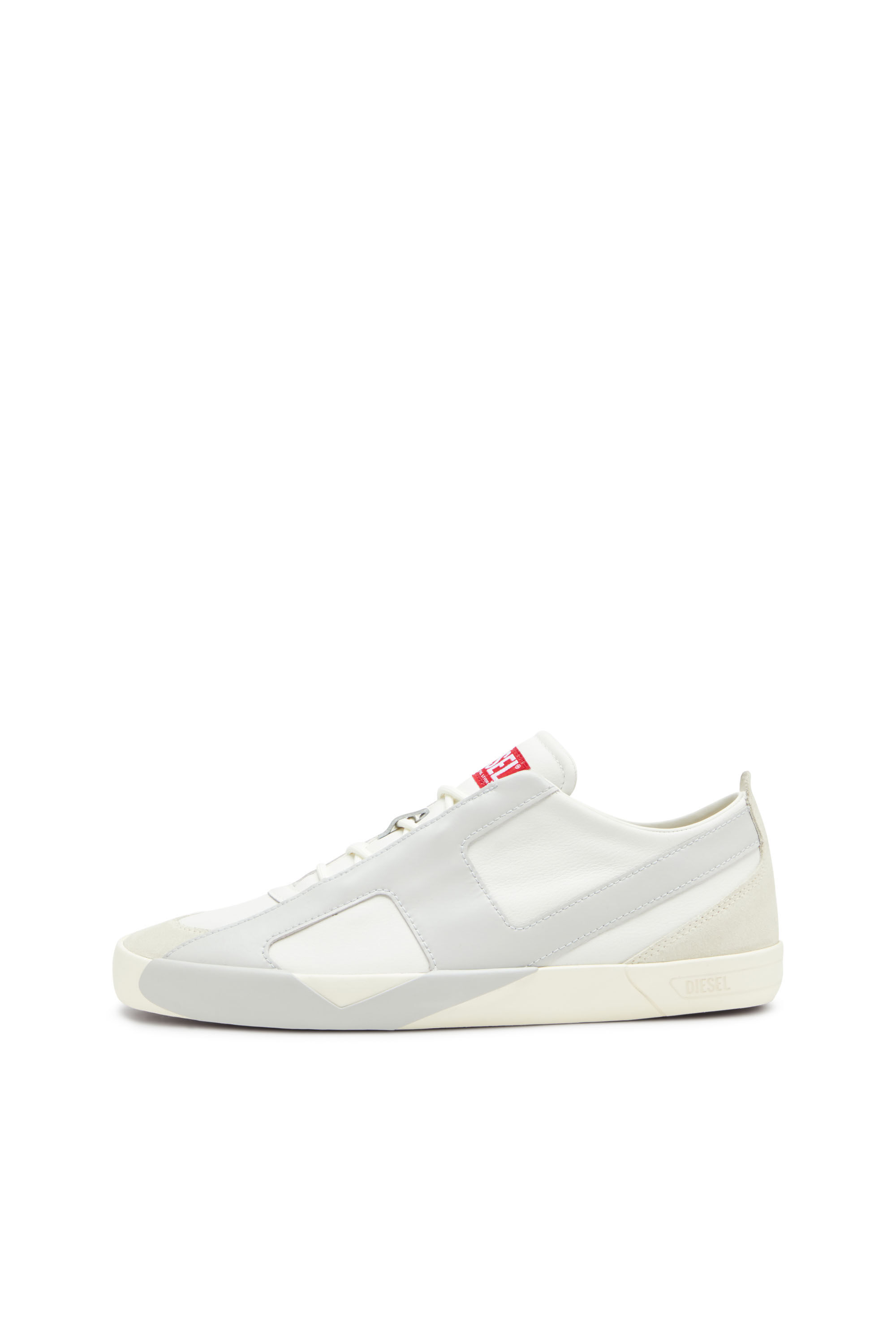 Men's S-Slante-D-Sneakers in suede and leather with D logo