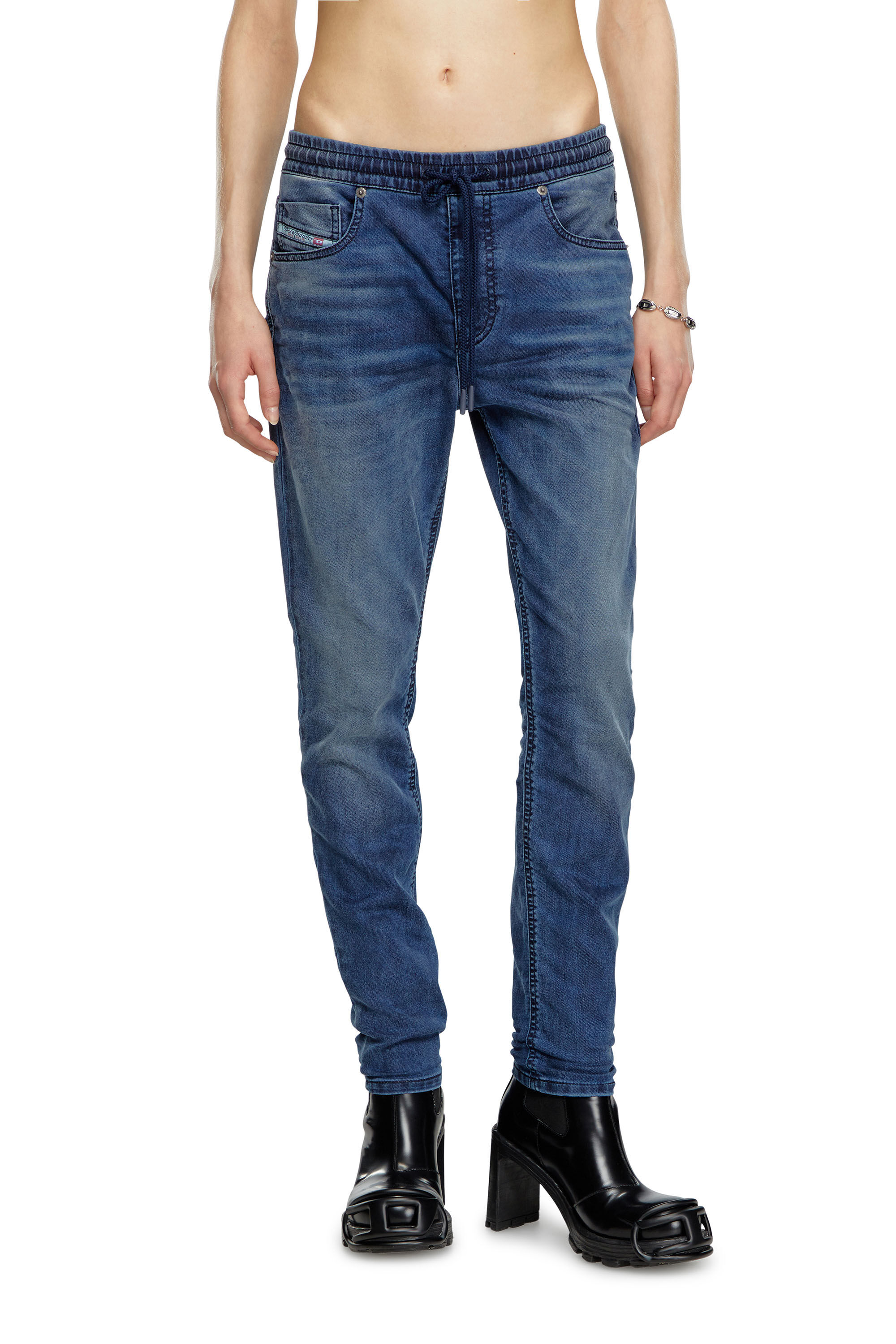 Women's Regular Jeans | Dark Blue | Diesel 2031 D-Krailey Joggjeans®