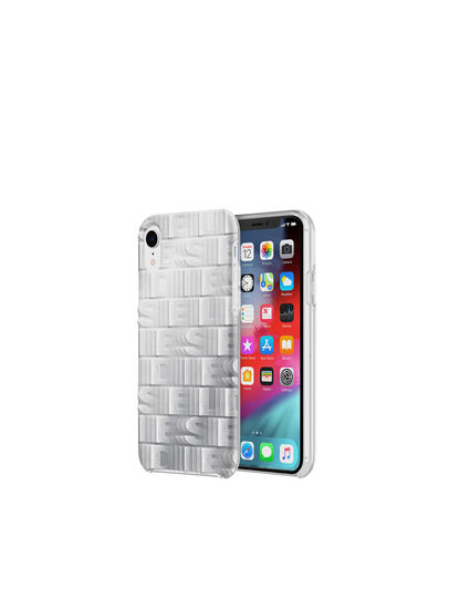 DIESEL PRINTED CO-MOLD CASE FOR IPHONE XR, White Diesel - DIESEL PRINTED CO-MOLD CASE FOR IPHONE XR, White - Cases - Image 1