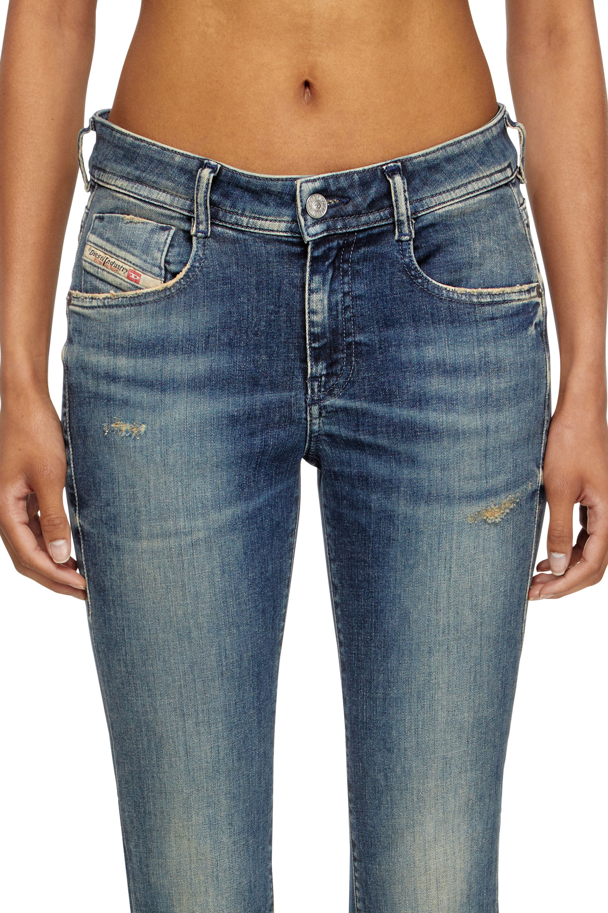 Diesel - Bootcut Jeans 1969 D-Ebbey 09L96 Mujer, Azul Oscuro - 4