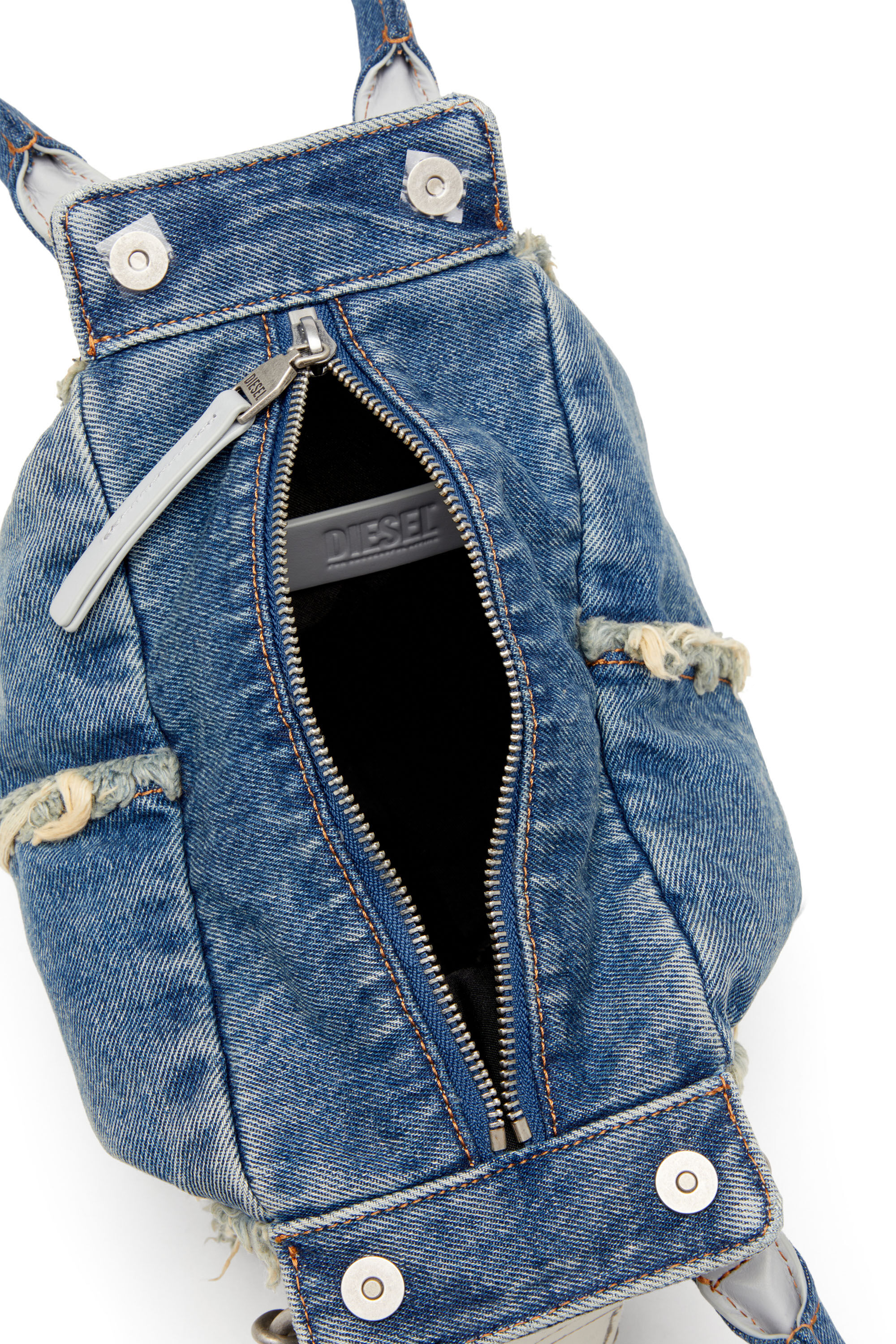 Diesel Blue D Vina Xs Denim Bag
