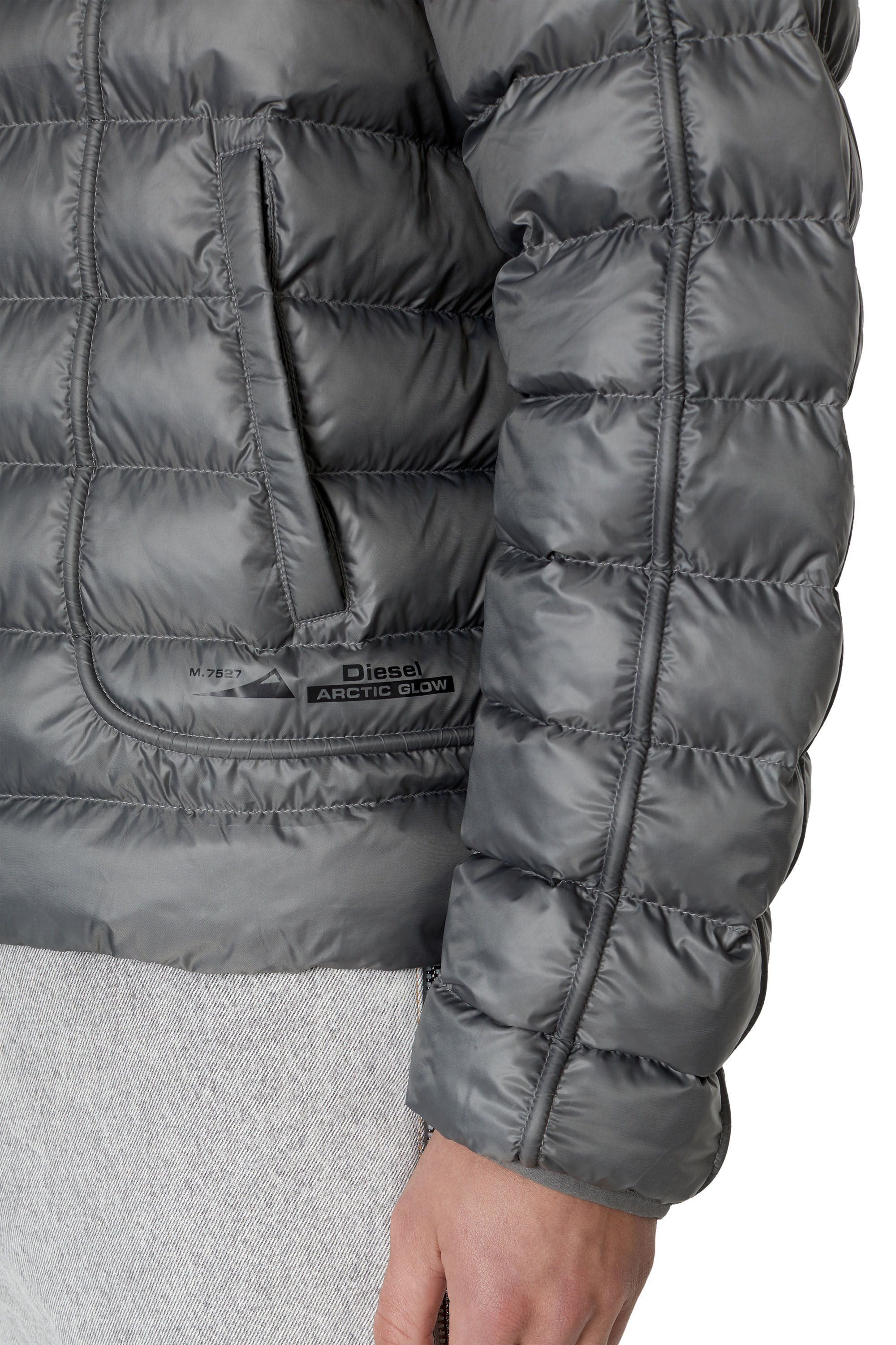 W-SCOTT-NW Man: Hooded puffer jacket | Diesel