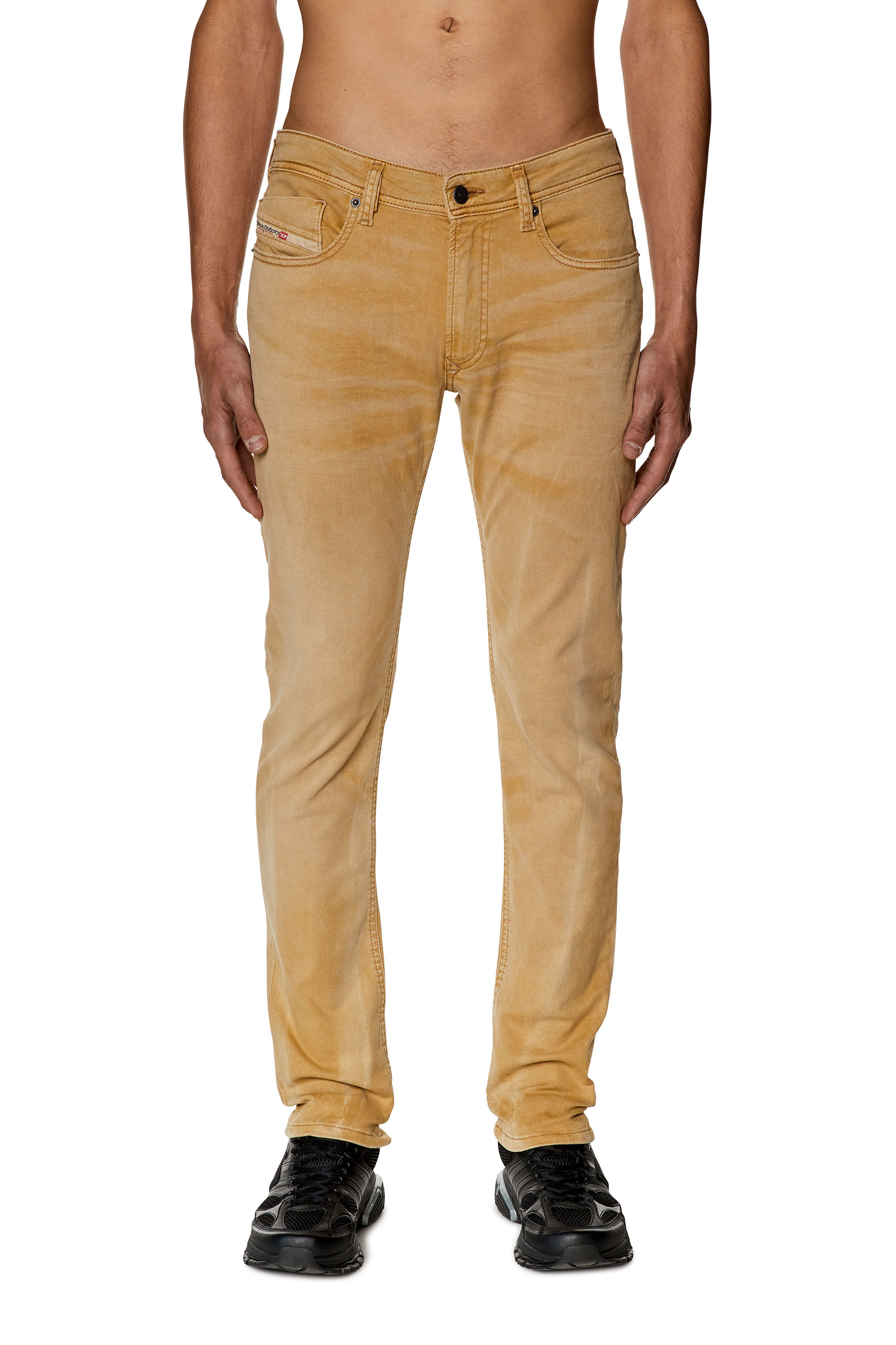 Diesel - Hombre Skinny Jeans 1979 Sleenker 0ENAK, Beige - Image 1