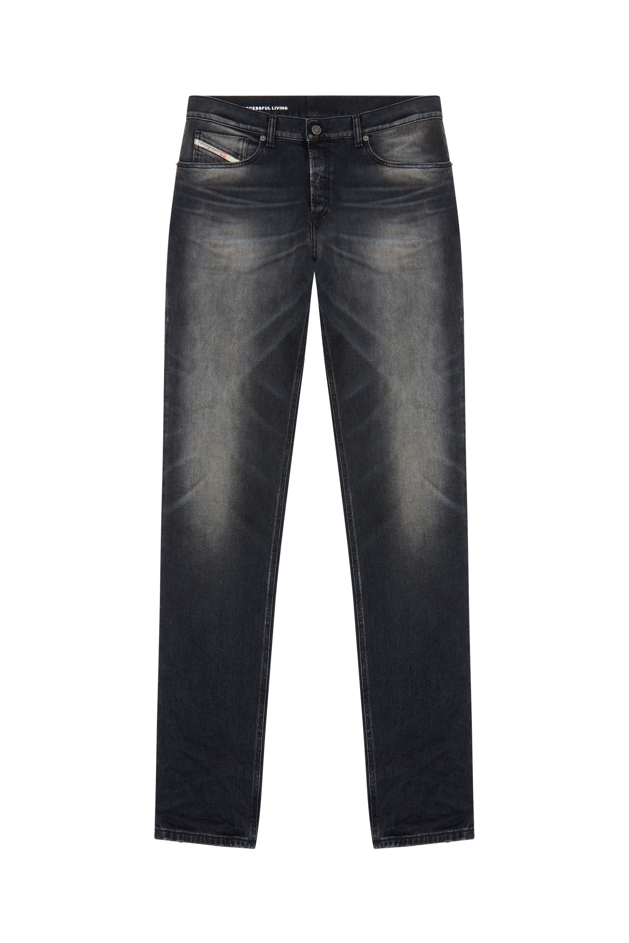 Men's Regular Jeans | Black/Dark grey | Diesel 2023 D-Finitive