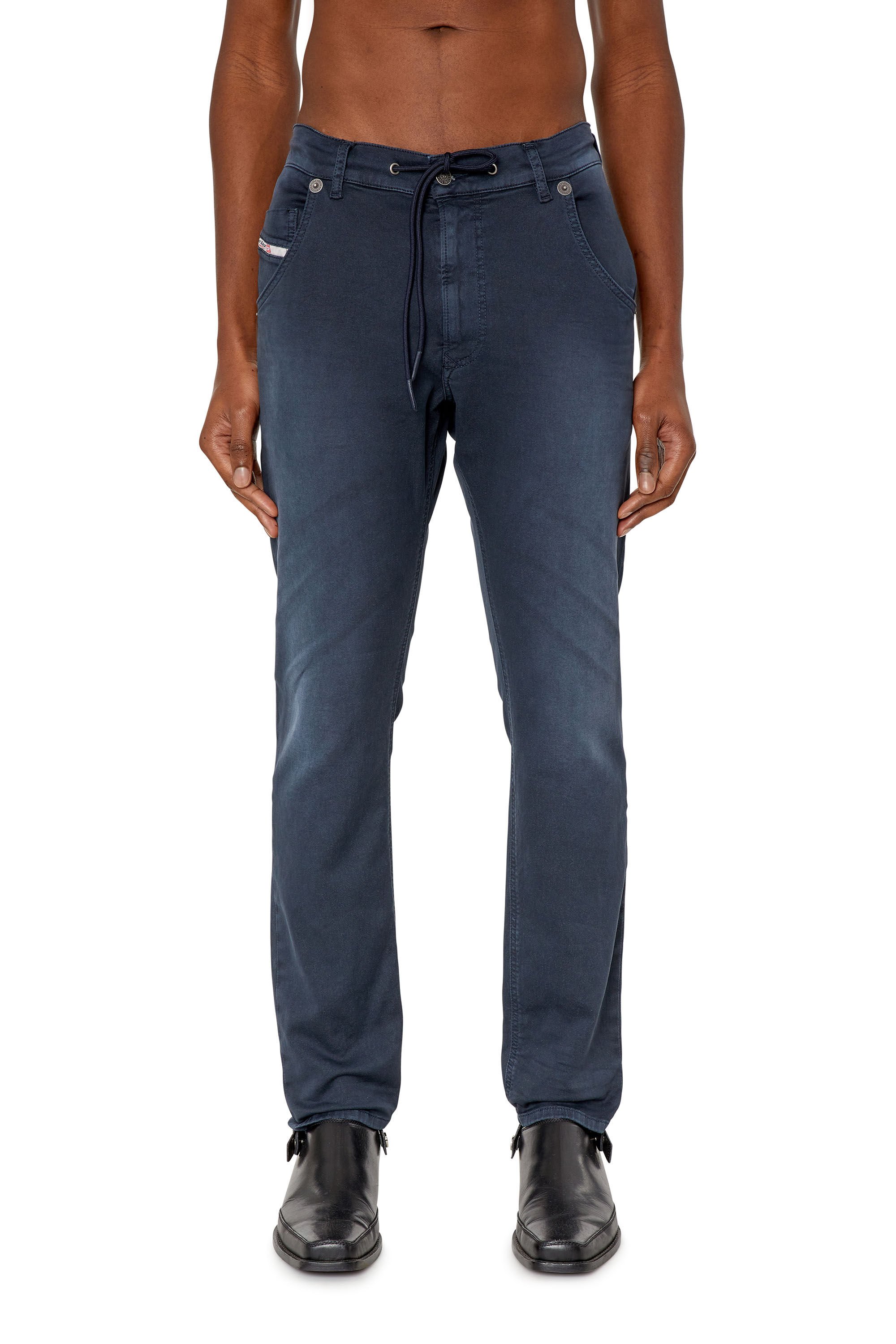 Diesel - Tapered 2030 D-Krooley Joggjeans® 0670M, Azul Oscuro - Image 3