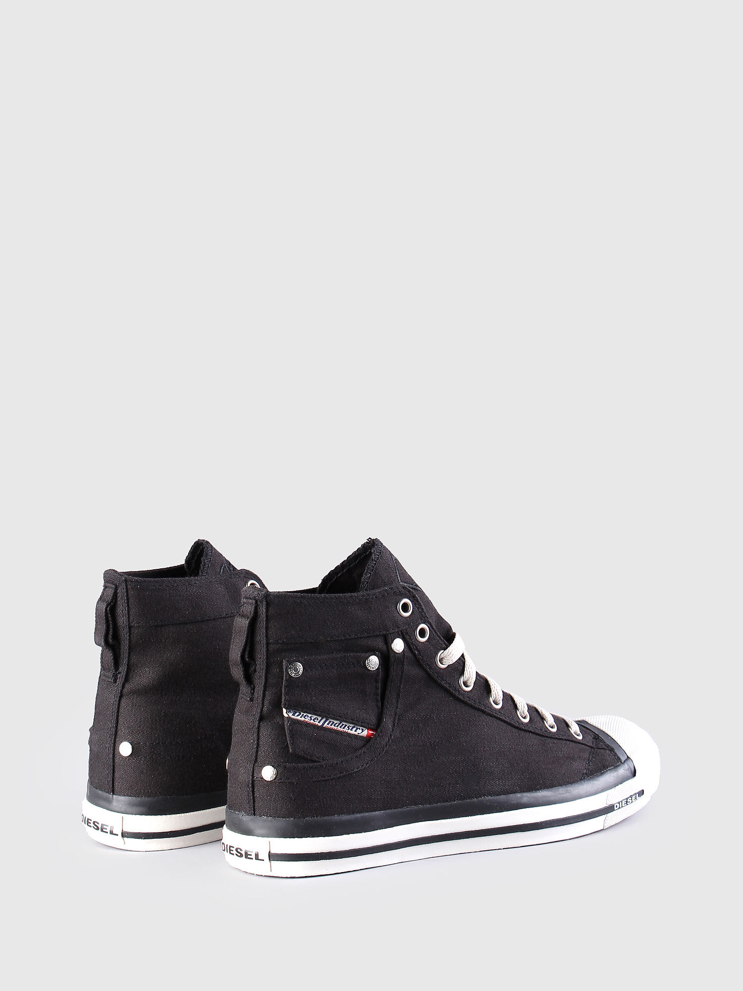 EXPOSURE Men Denim high sneakers with side pocket Diesel