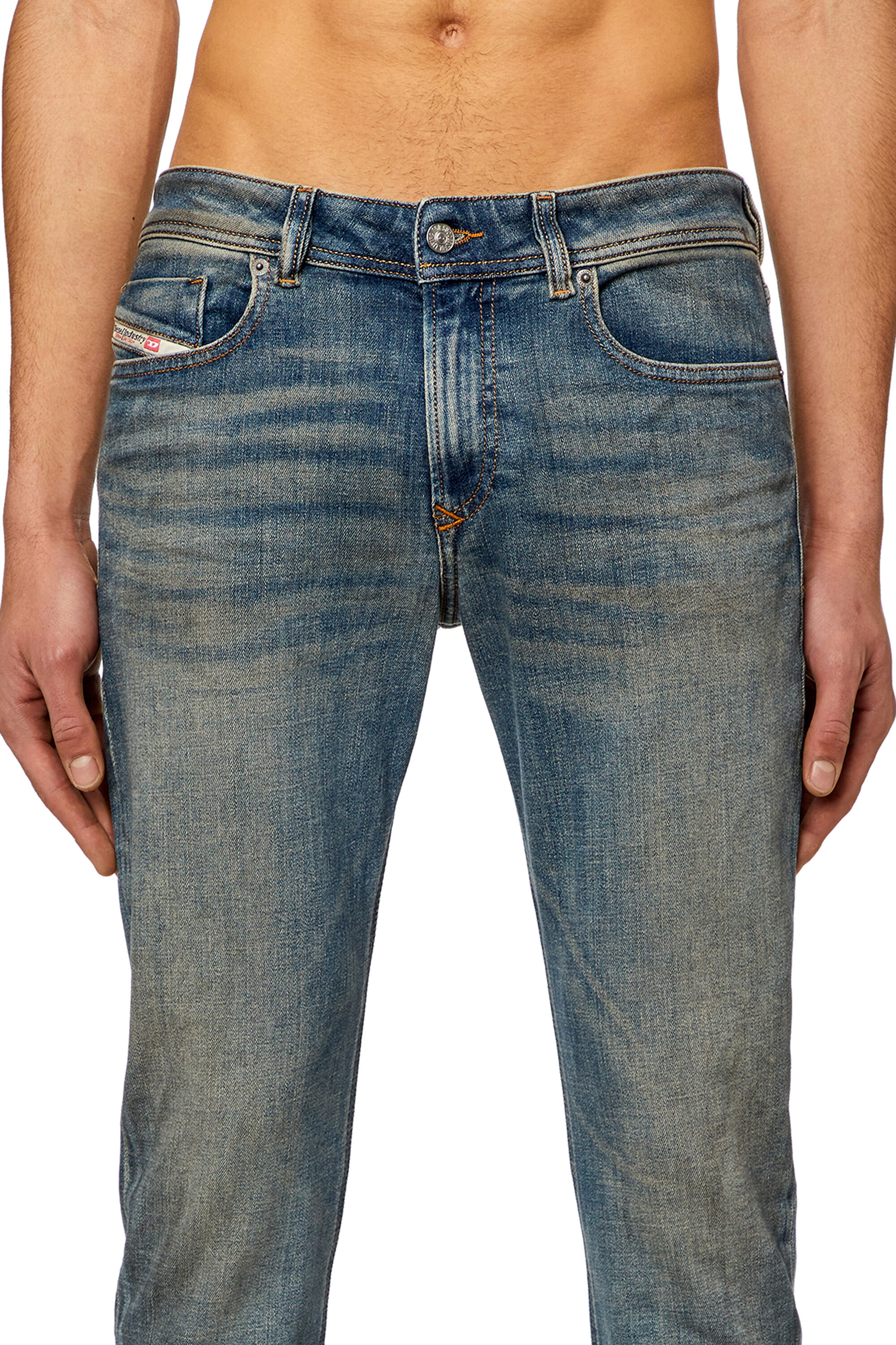 Men's Skinny Jeans | Dark Blue | Diesel 1979 Sleenker