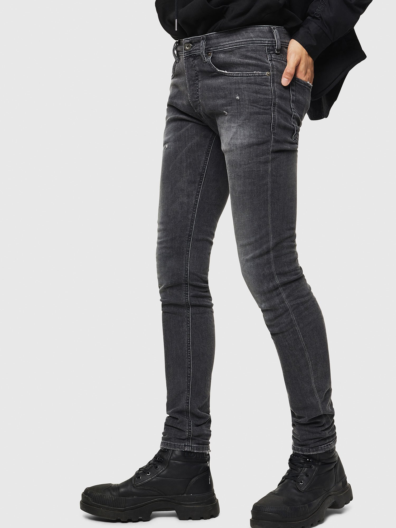 diesel sleenker black jeans