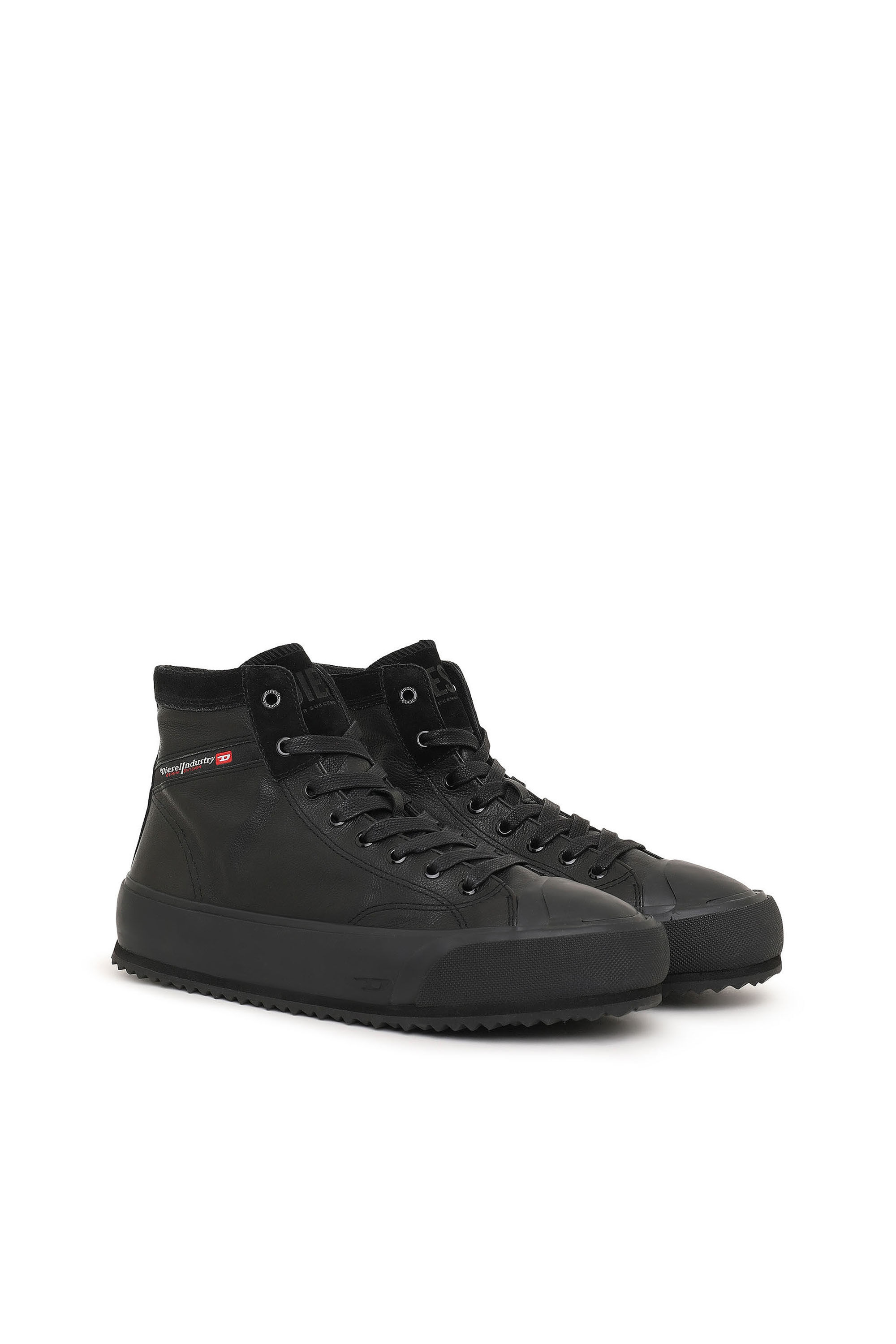 S-PRINCIPIA MID X Unisex: High-top sneakers in leather | Diesel
