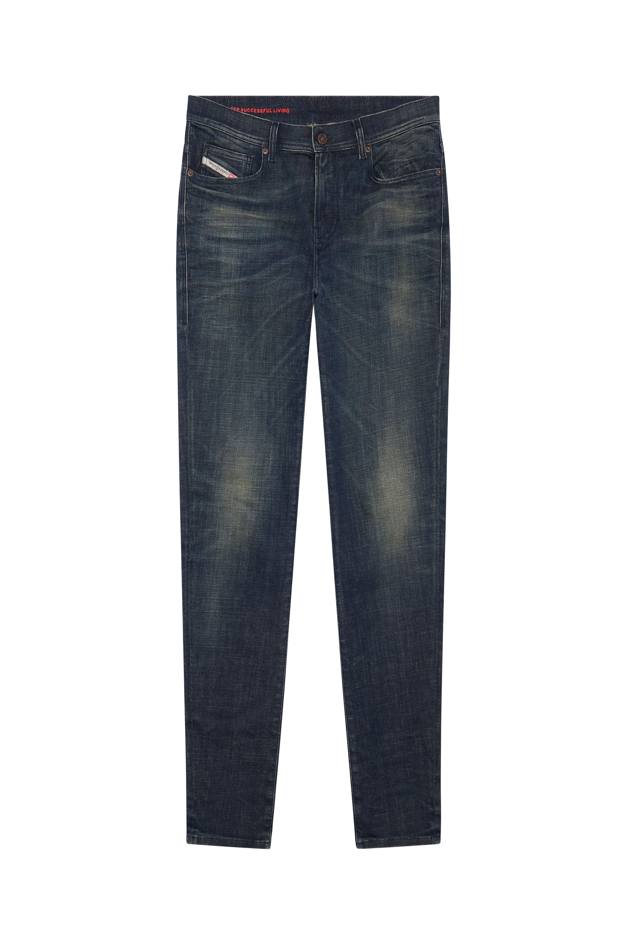 Diesel - 1983 D-Amny 09D90 Skinny Jeans, Azul Oscuro - Image 1