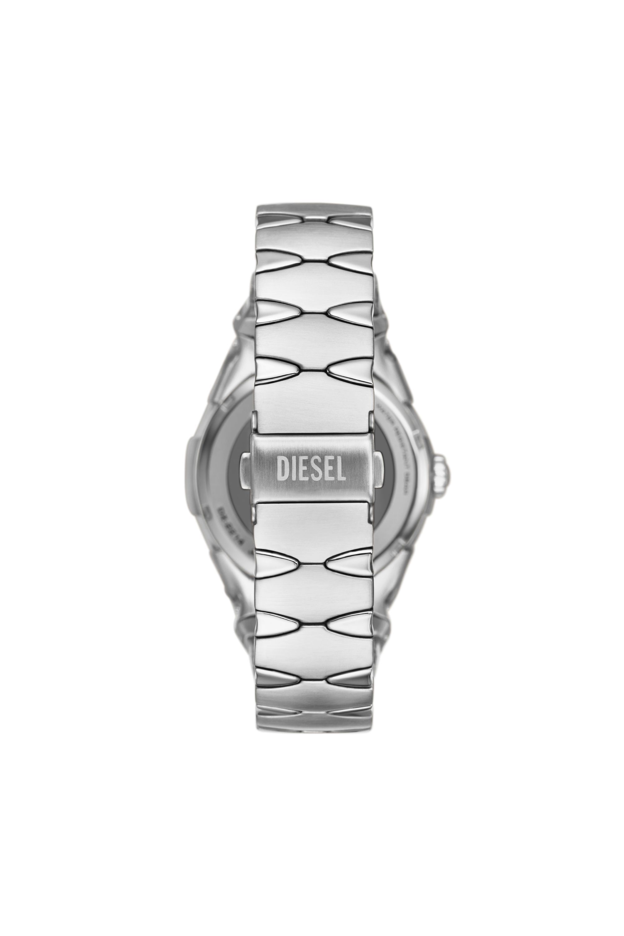 Men's D-Sruptor Three-Hand Stainless Steel Watch | Silver