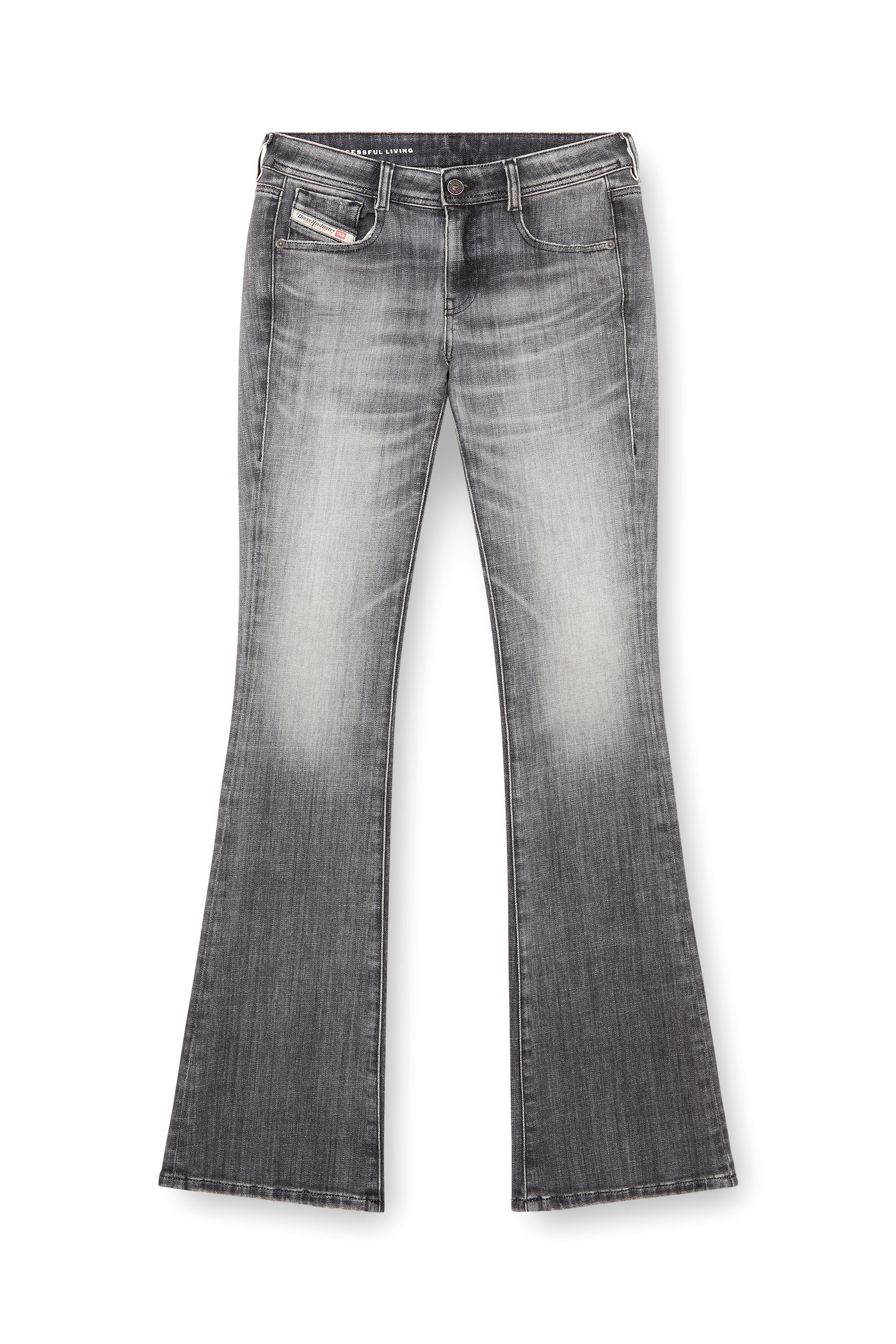 DIESEL ◆デニム｜Bootcut And Flare Jeans 1969 D-Ebbey 0ajeu 1969 D-Ebbey Women: Bootcut Flare Jeans, Dark blue denim